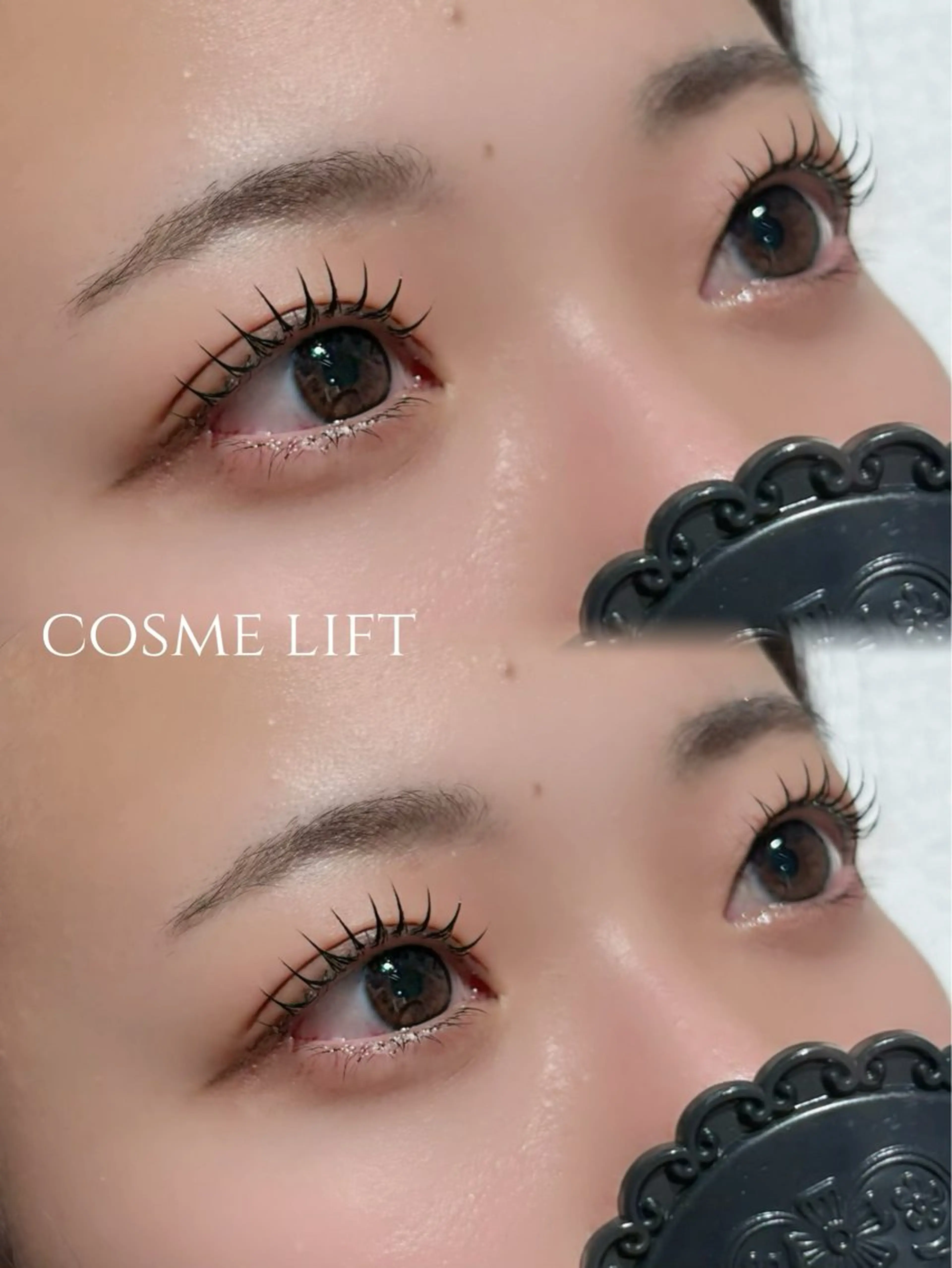 マツエク・マツパ ナチュラル 一重×まつ毛パーマ 〔lazo〕 solaの眉毛・アイブロウイメージ