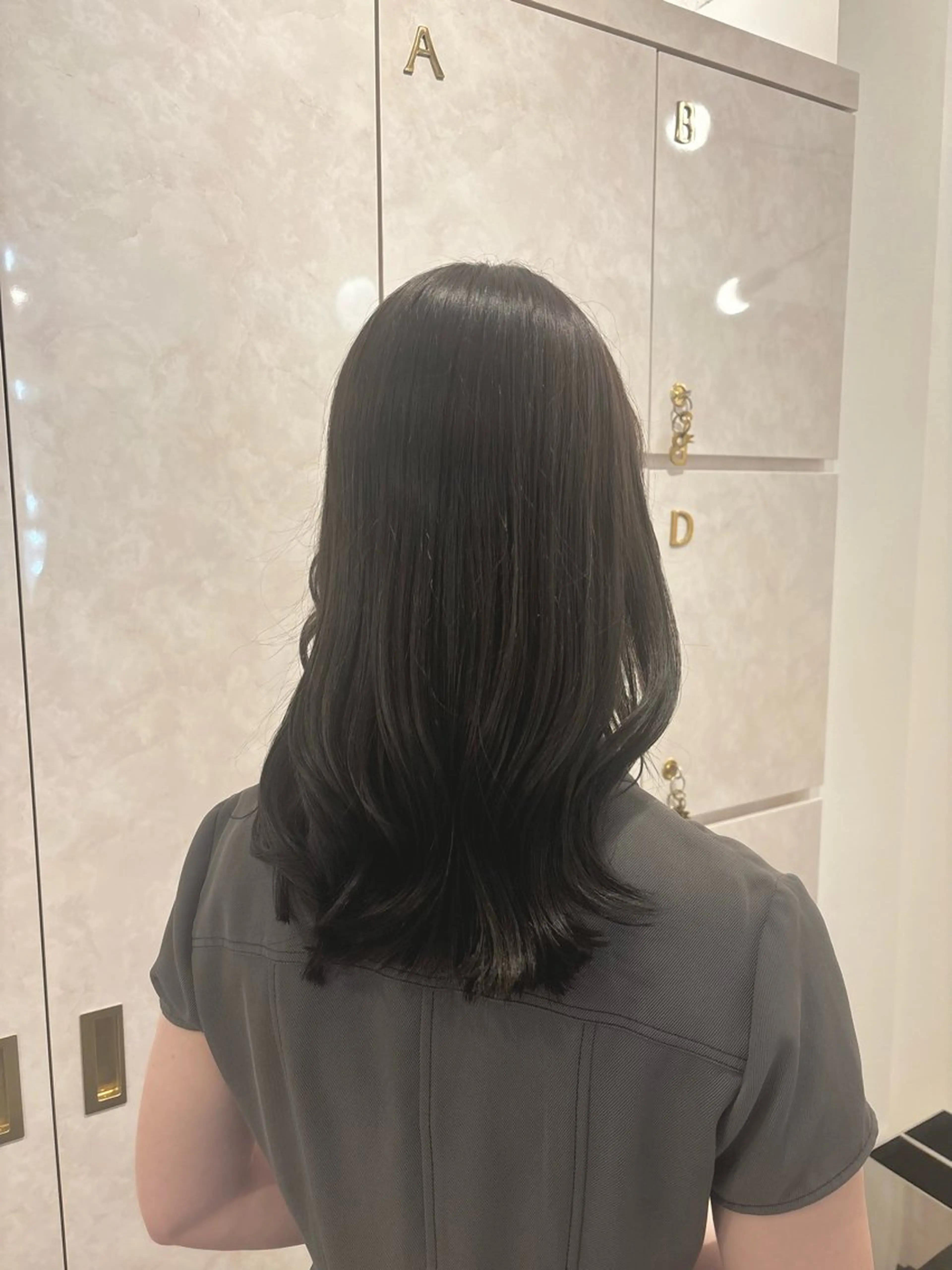 セミロング カラー Nakano Noaのヘアスタイル