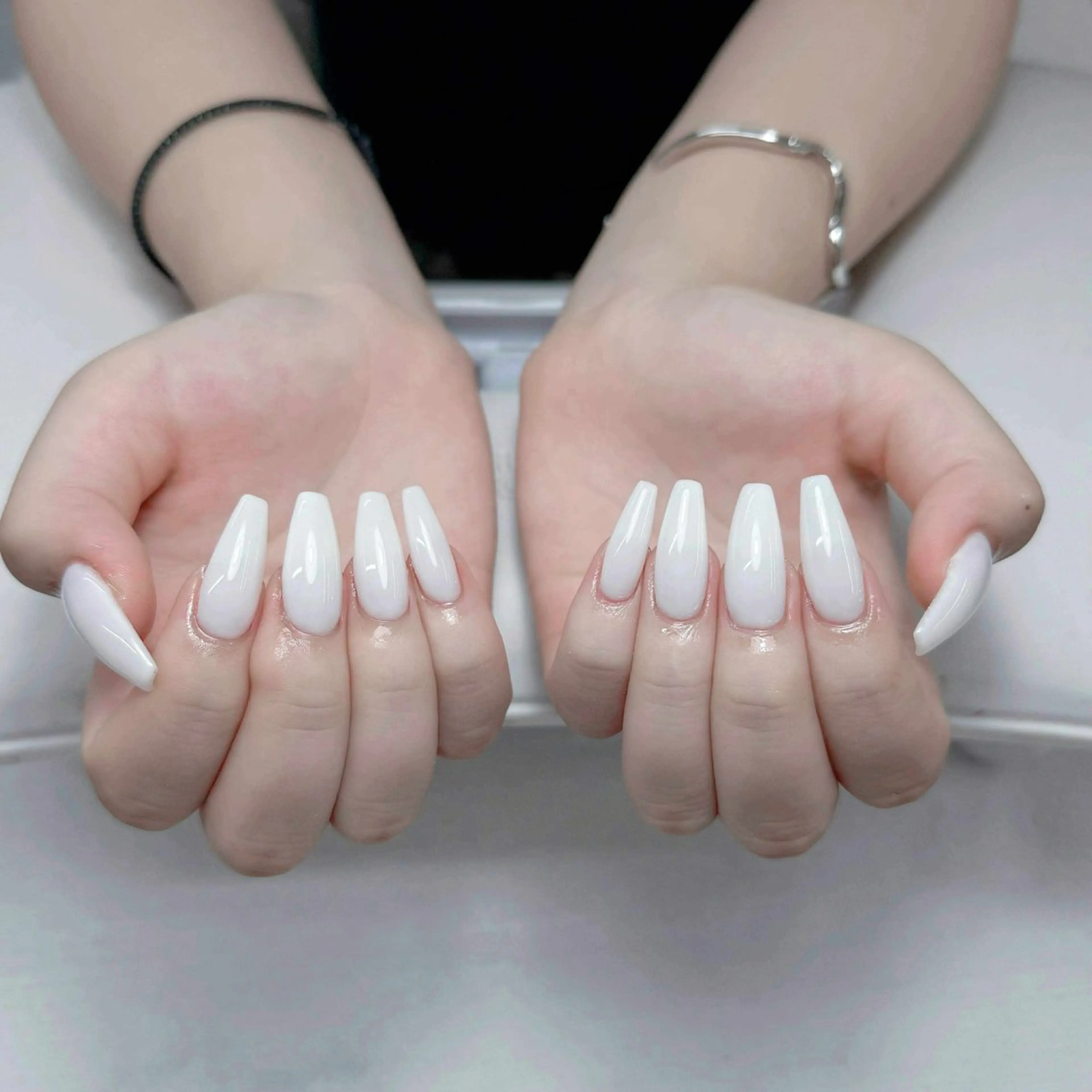 ネイル 長さ出し ヒェウ Nail Nambaのネイルデザイン