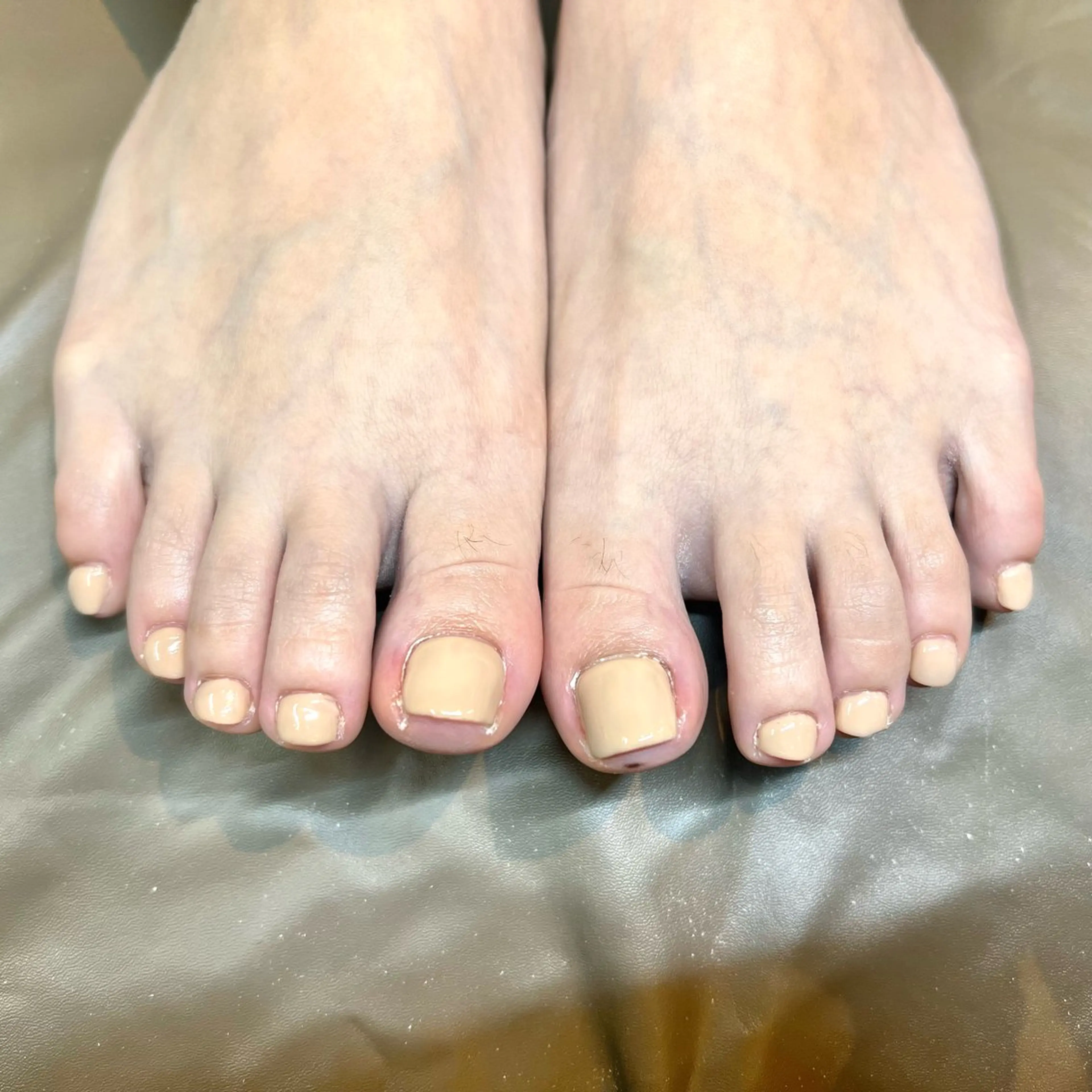 フットネイル+オフありの写真