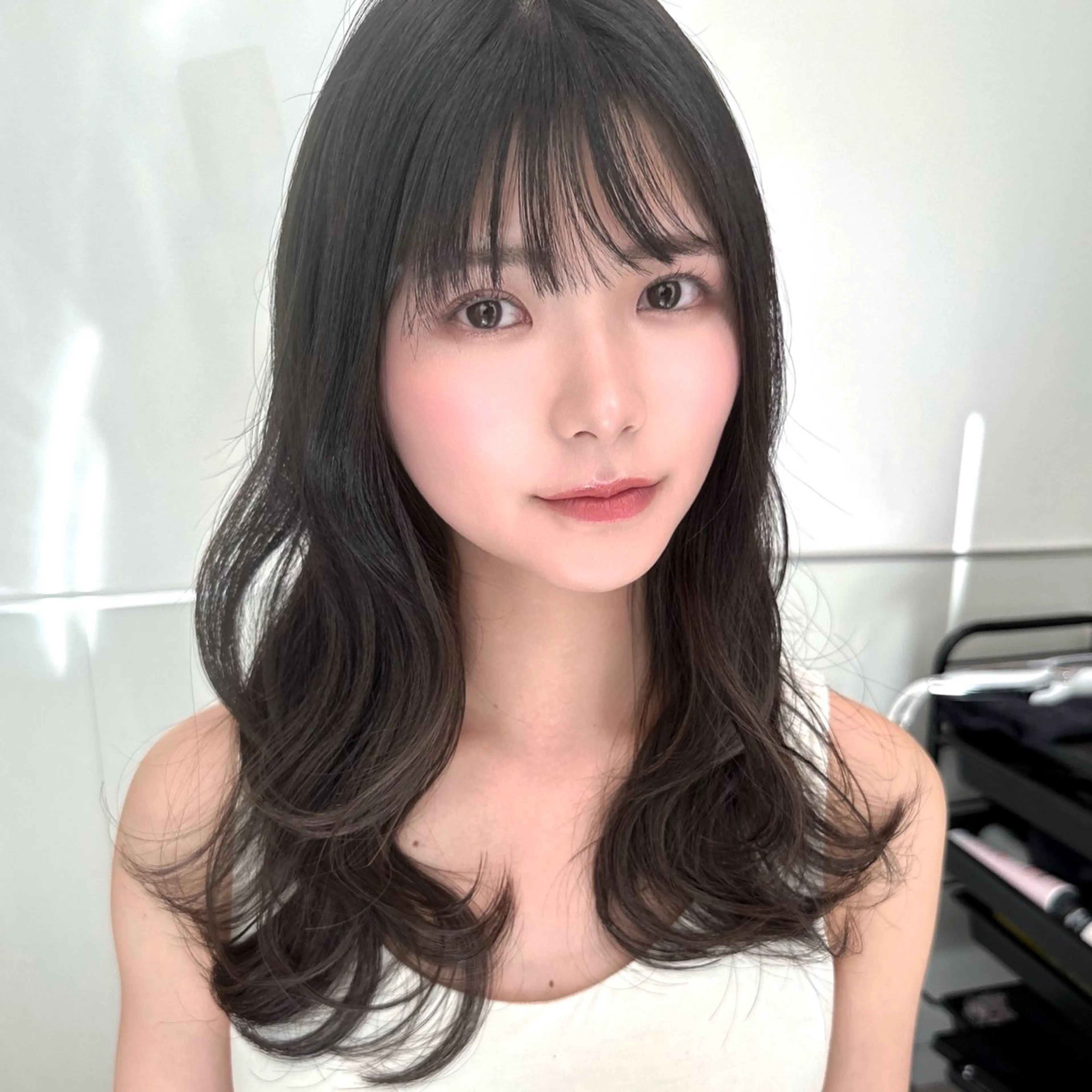 セミロング カラー カット ヘアカラー トリートメント take/ショート& レイヤーカット/銀座のヘアスタイル