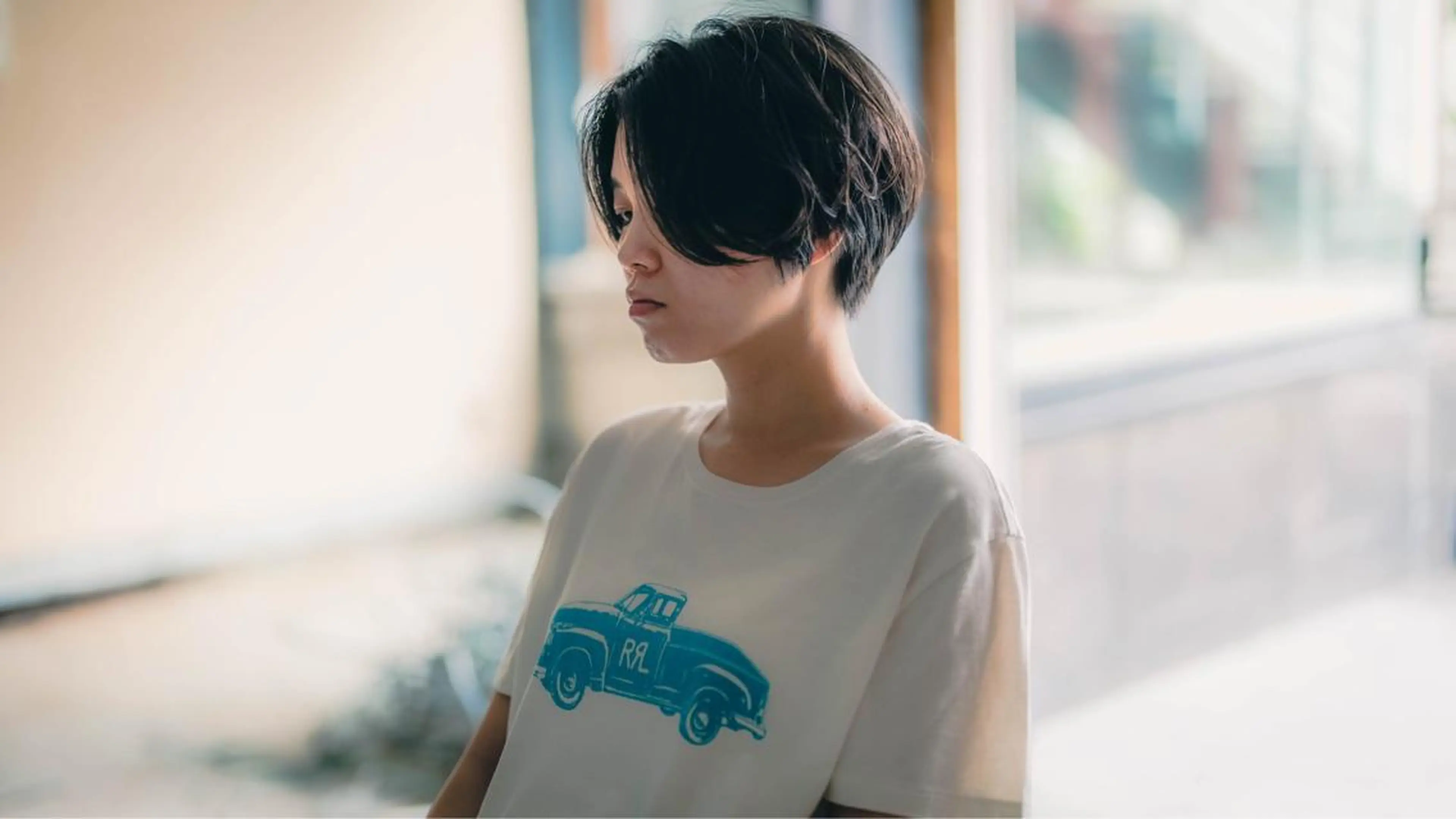 ショート くびれヘア ショートヘア 菅原 彩加のヘアスタイル