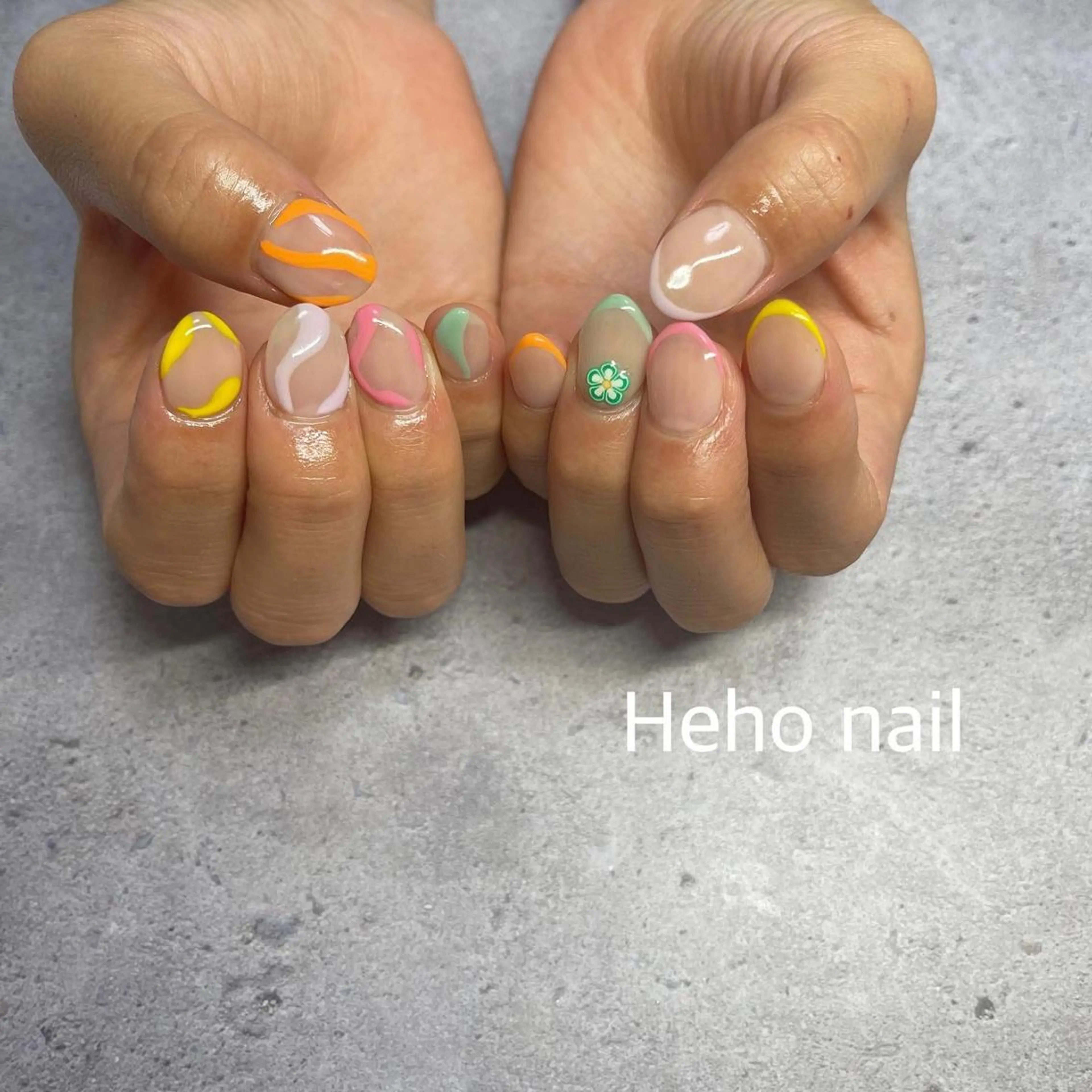 ネイル Heho nailのネイルデザイン