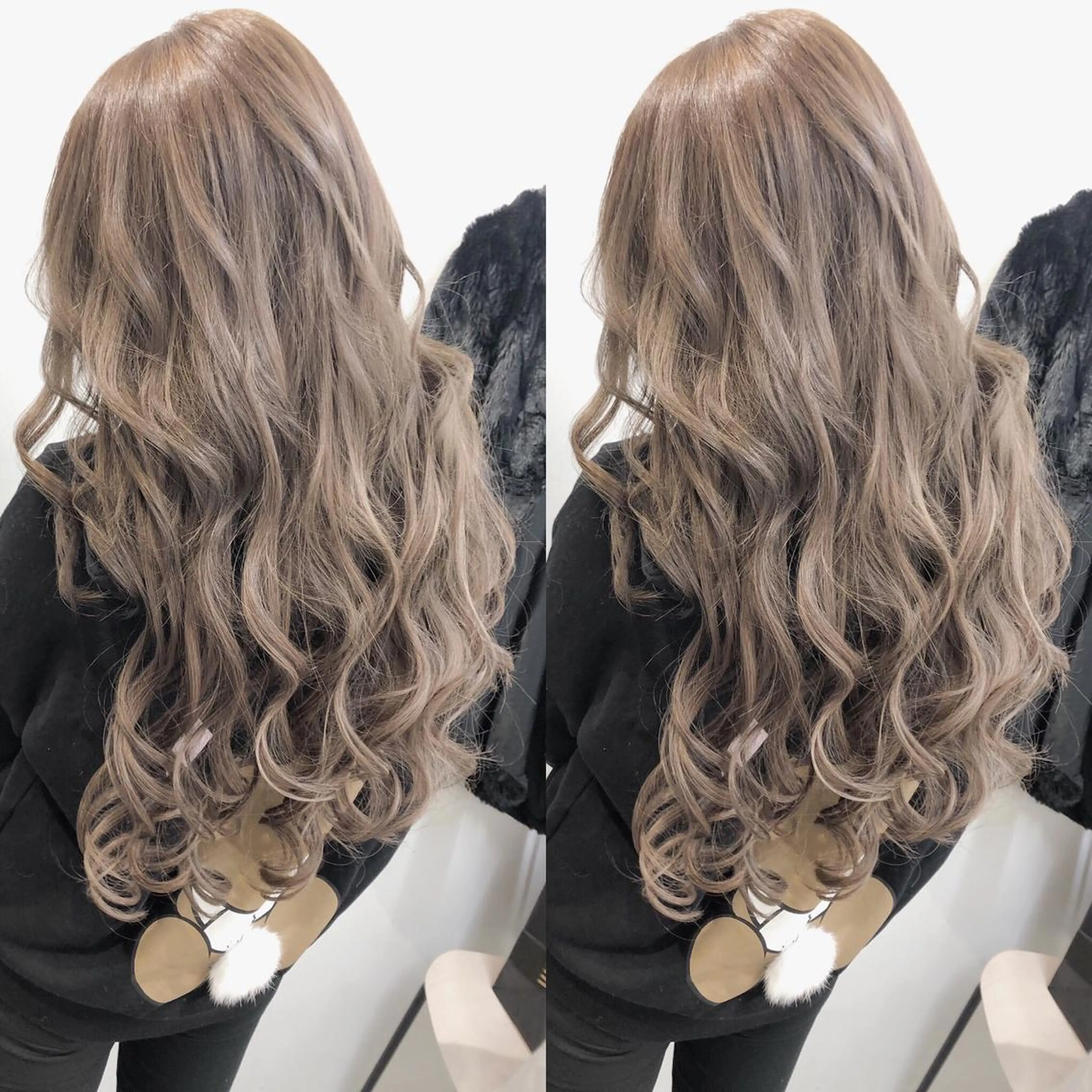 ロング カラー パーマ ヘアアレンジ ネイル マツエク・マツパ グレージュ ヘアカラー トリートメント エクステ 【Diar】オーナー アキヨシケンタのヘアスタイル