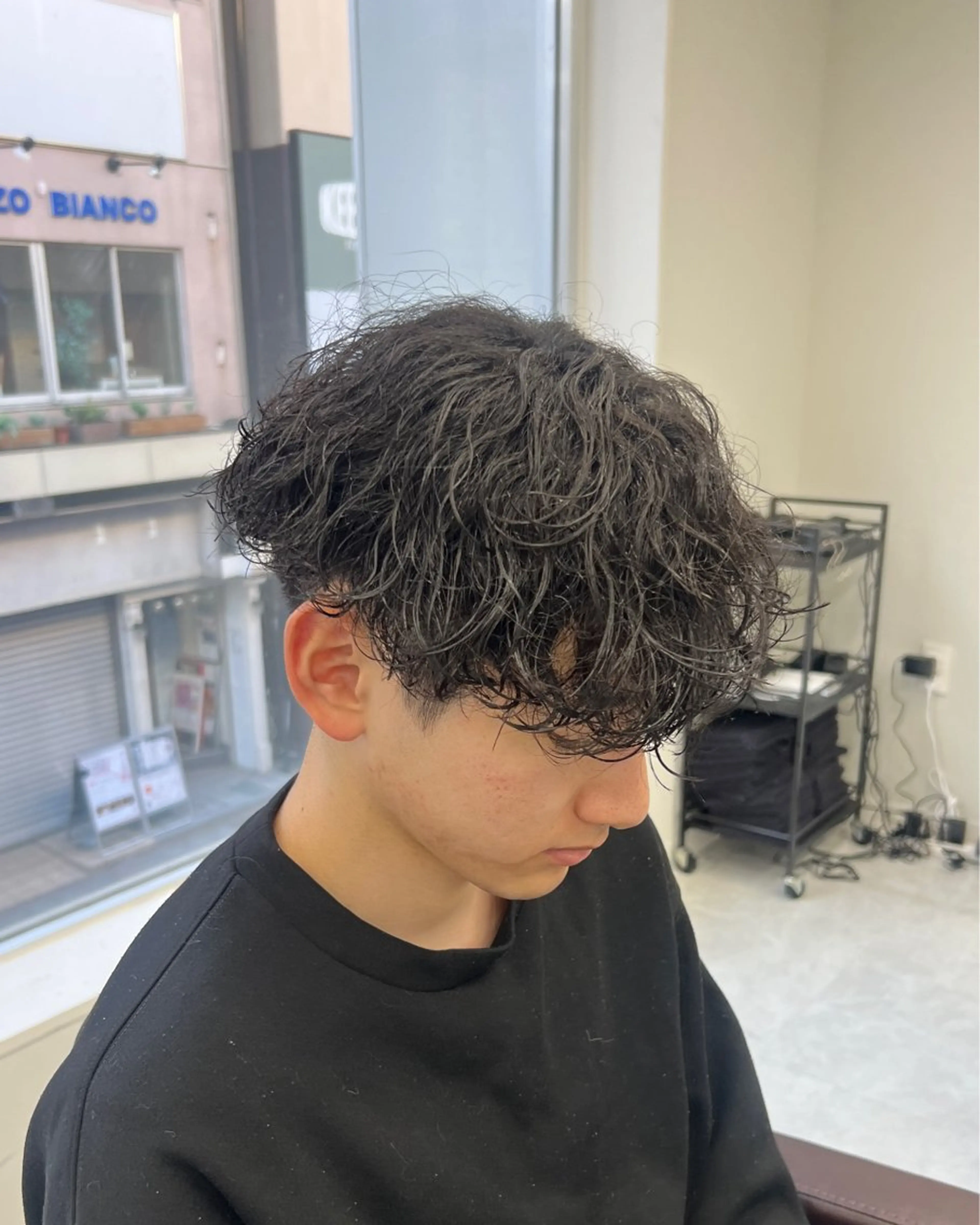 パーマ メンズ カット パーマ トリートメント ヘッドスパ ヘアセット シャドウパーマ/ メンズ/KENTAのヘアスタイル