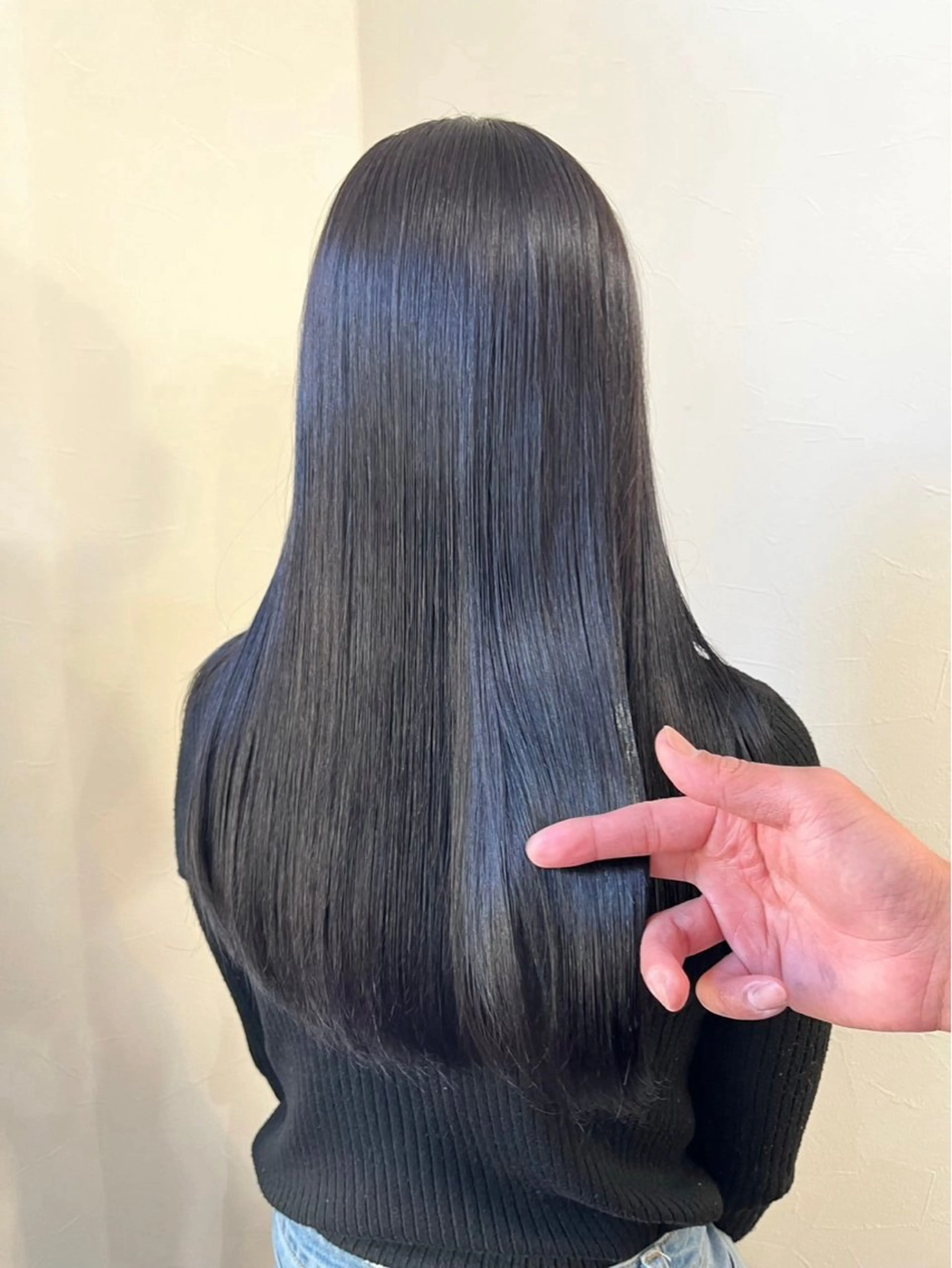 ロング Haruka韓国風 似合わせカット♡のヘアスタイル
