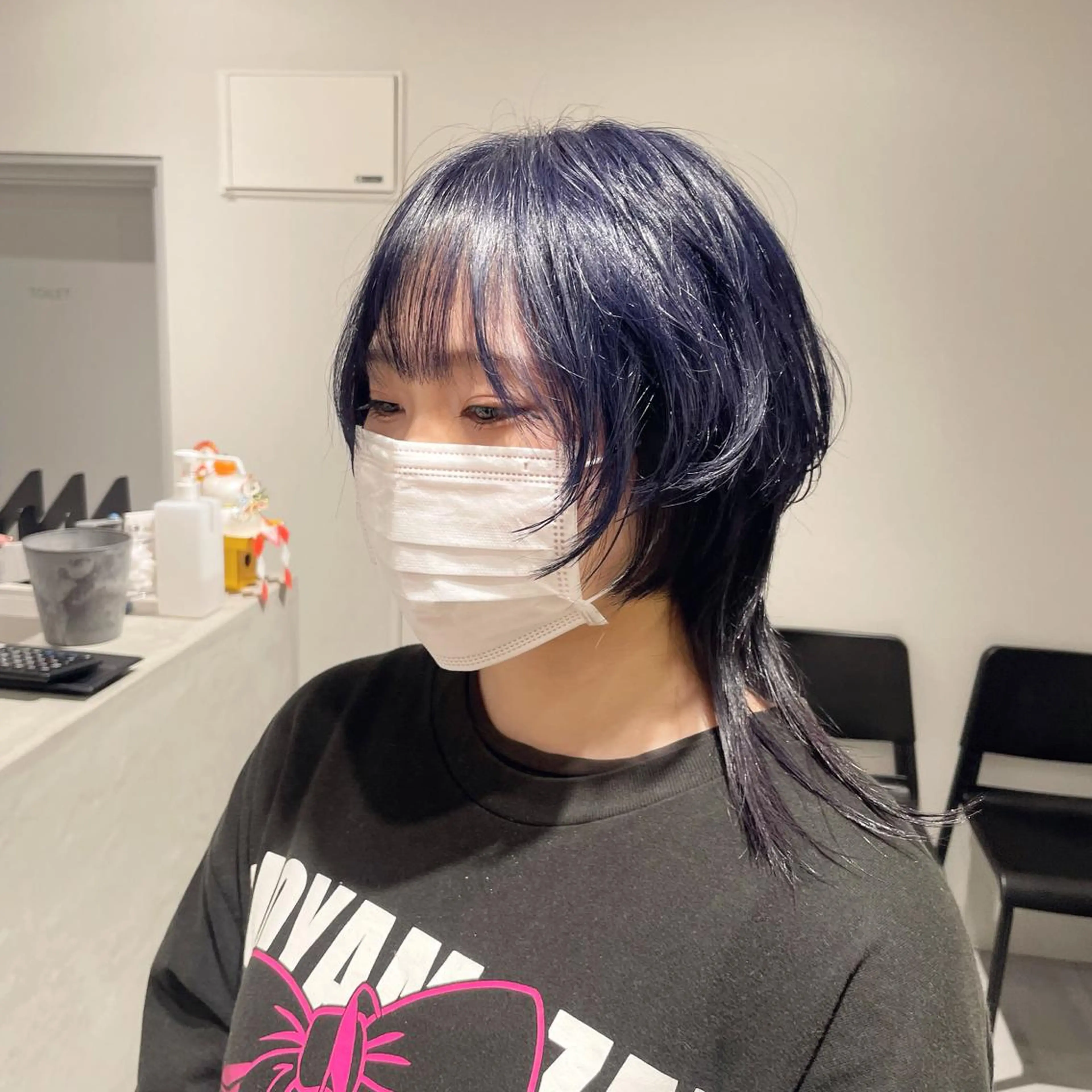 ミディアム カラー ate.心斎橋 RYUKAのヘアスタイル