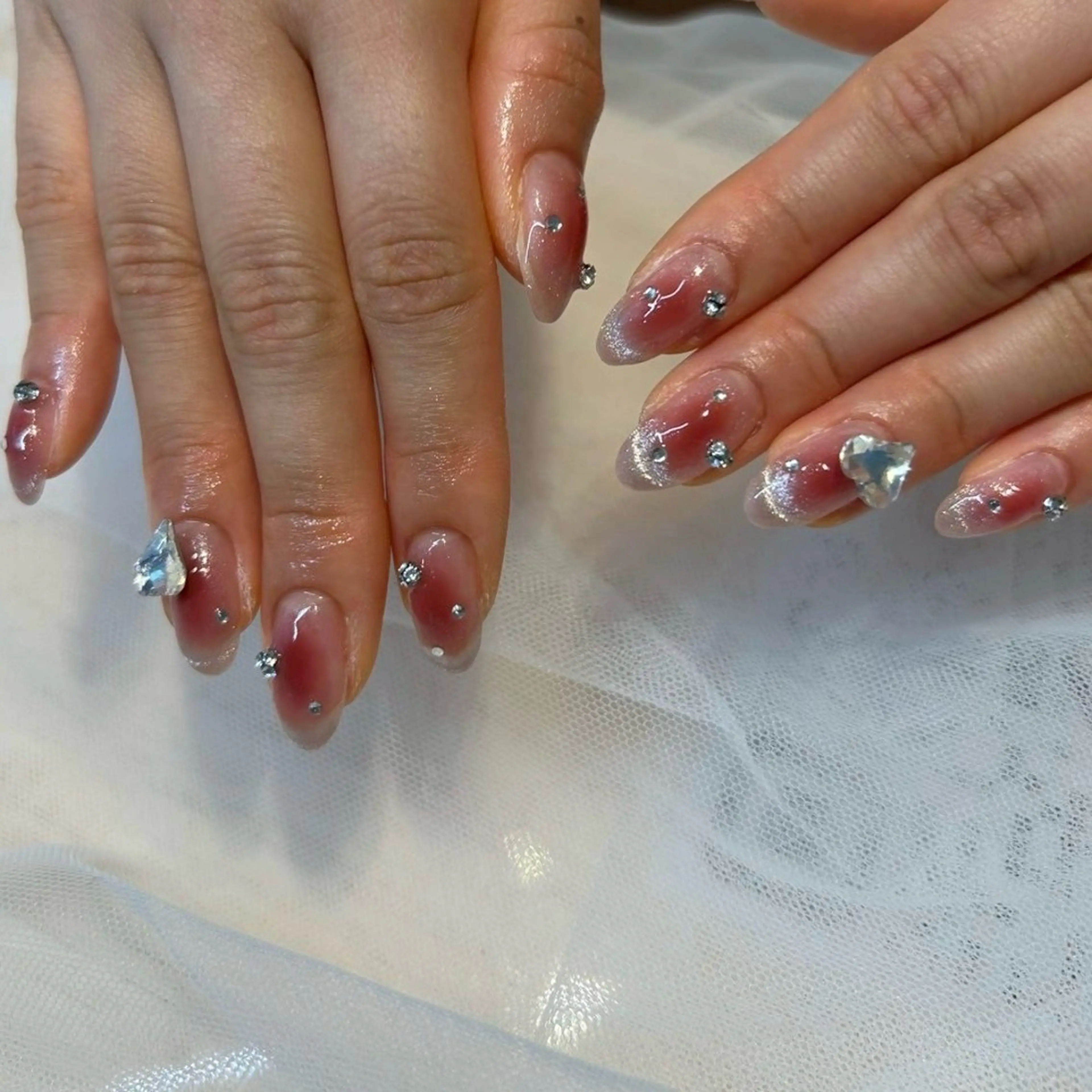 セミロング ハンドネイル Nbibi nail salonのネイルデザイン