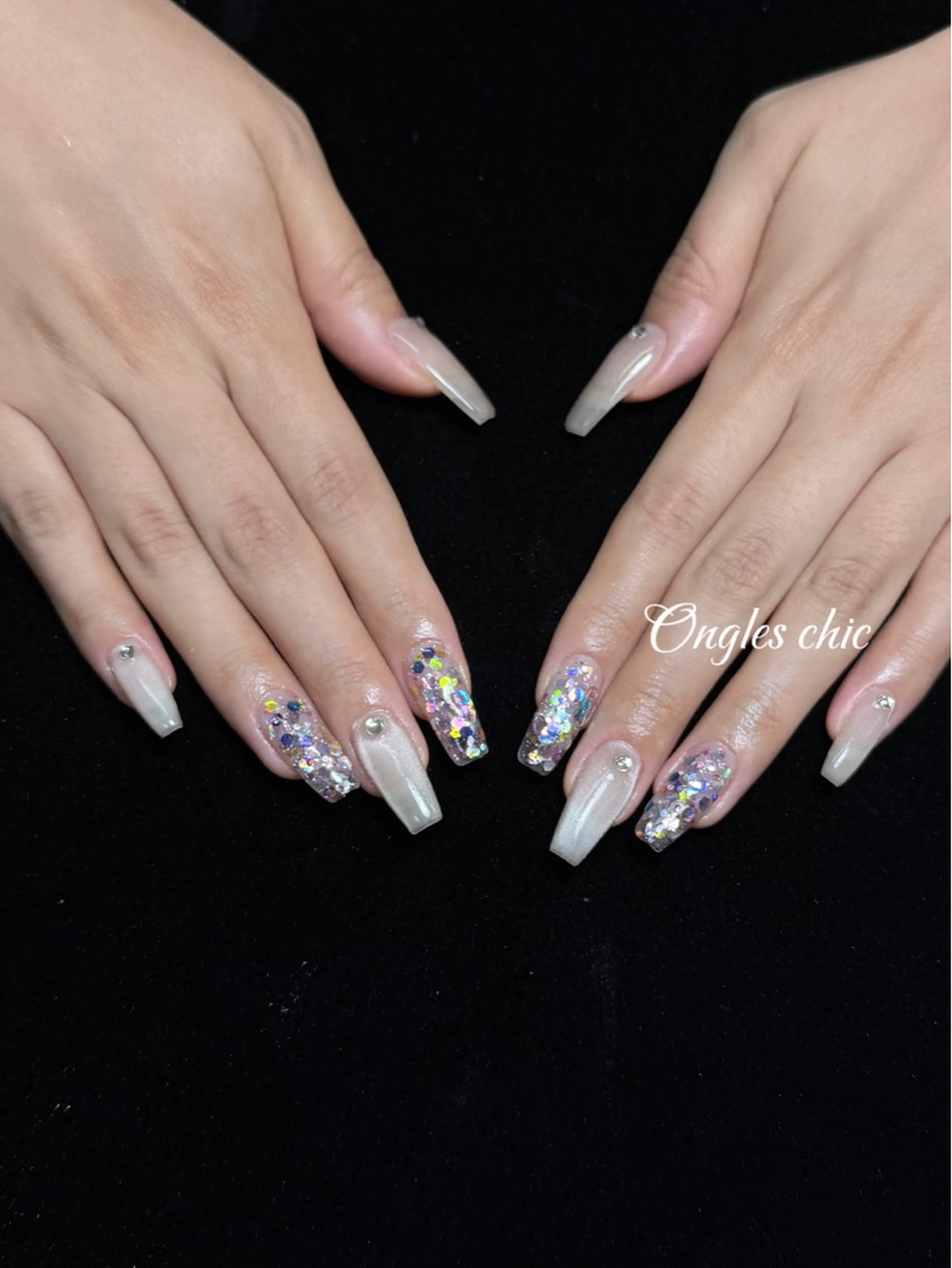 ネイル ハンドネイル ongles chicのネイルデザイン