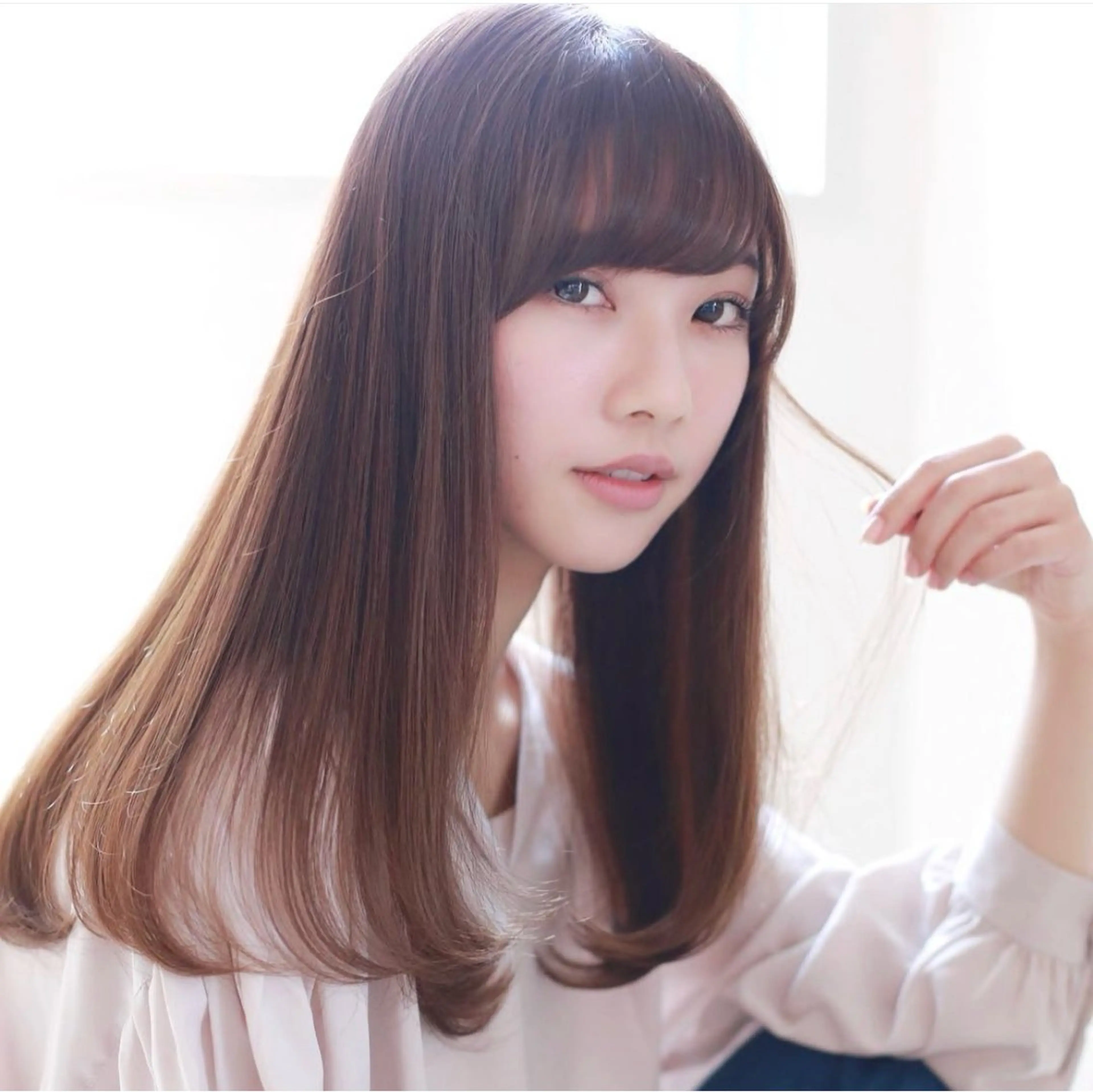 【 10月限定🎃】 🎀まとまりやすくなるカット➕前髪カット🎀(お手入れやヘアセットを楽にしたい方にオススメ✨️)の写真
