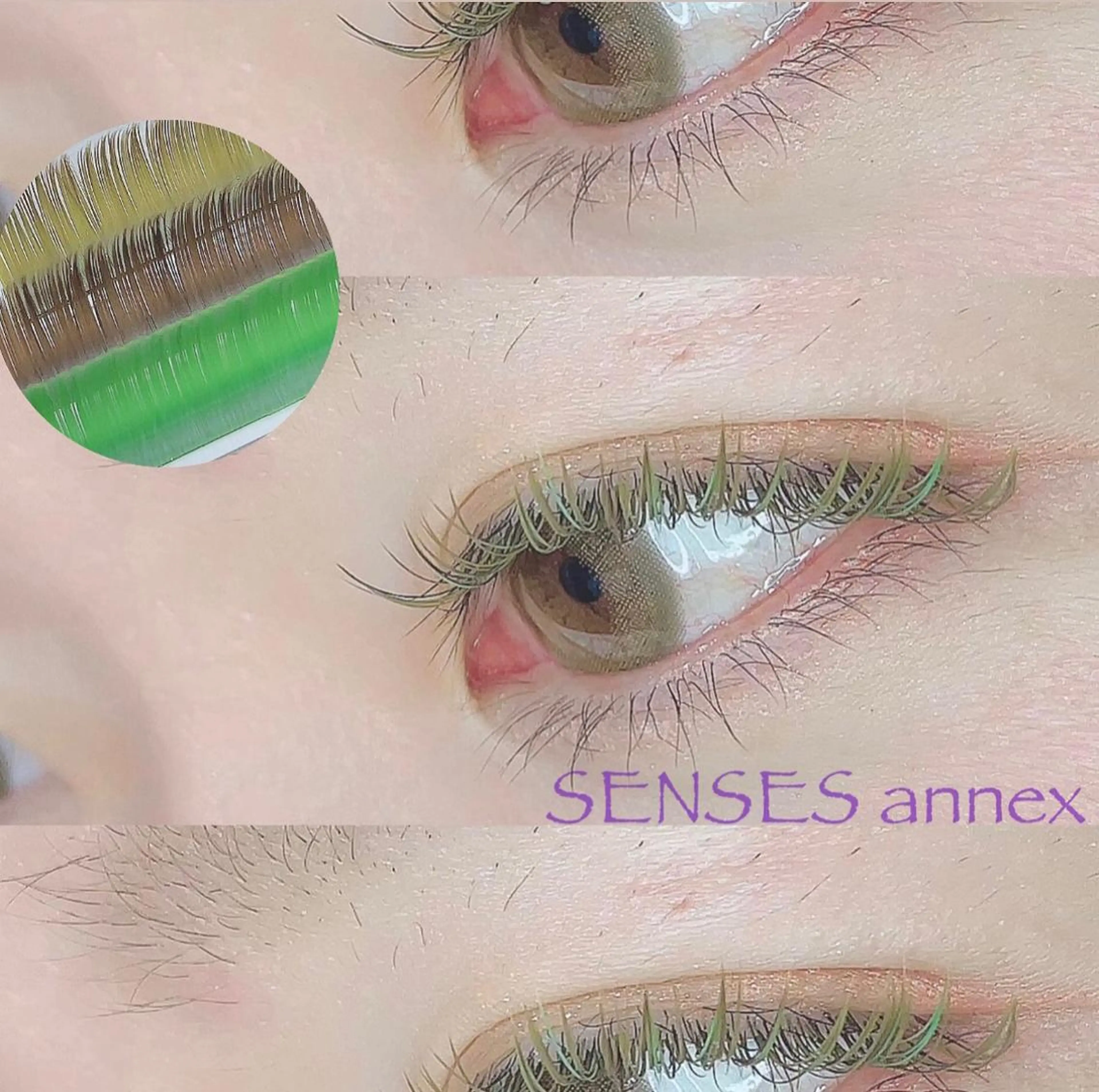 マツエク・マツパ マツエク SENSES_ WAKAのマツエク・マツパデザイン