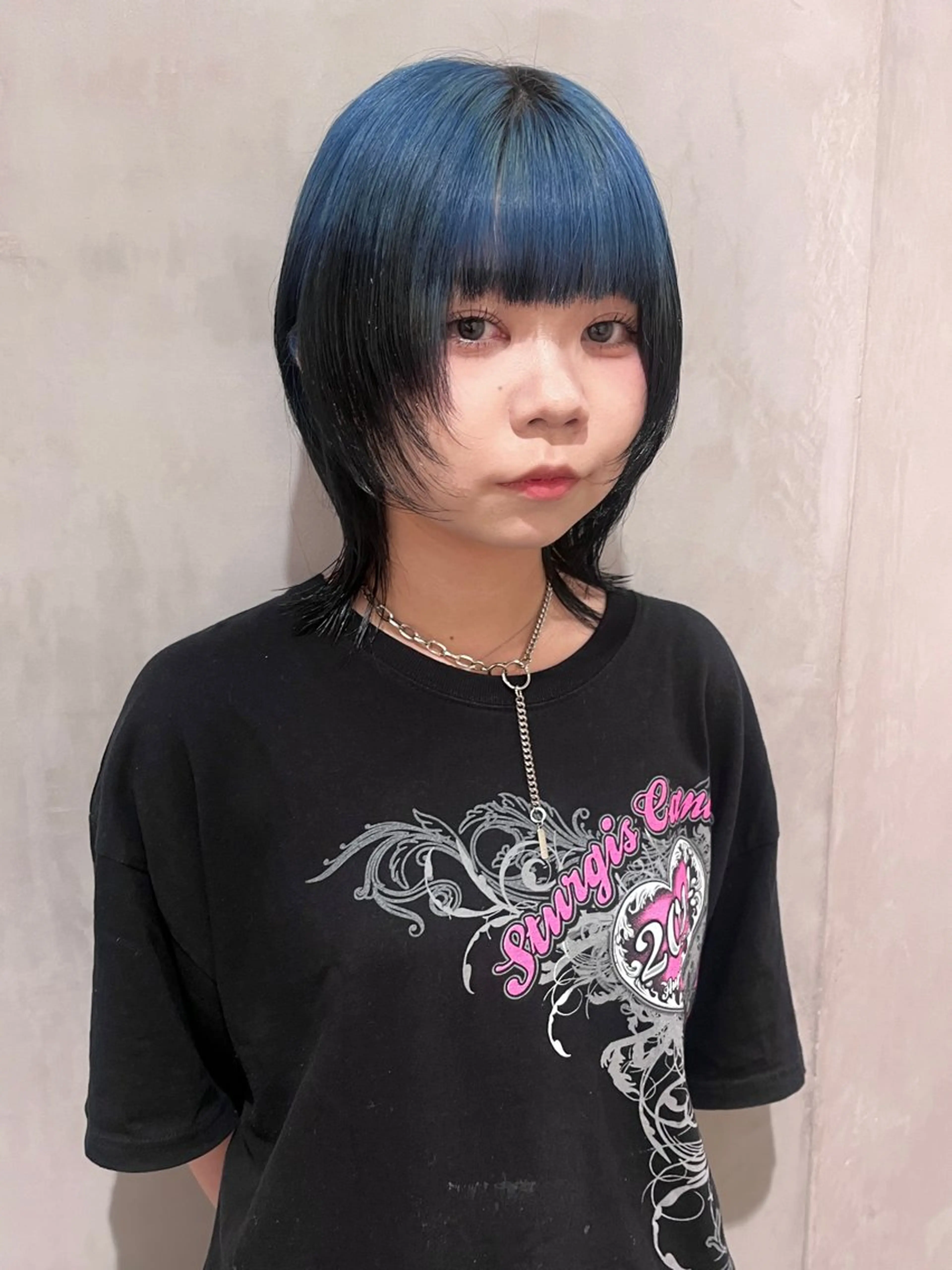 ショート カラー ハイトーンカラー 暖色🍒姫カット🎀 オタク特化🎀ゆうなのヘアスタイル