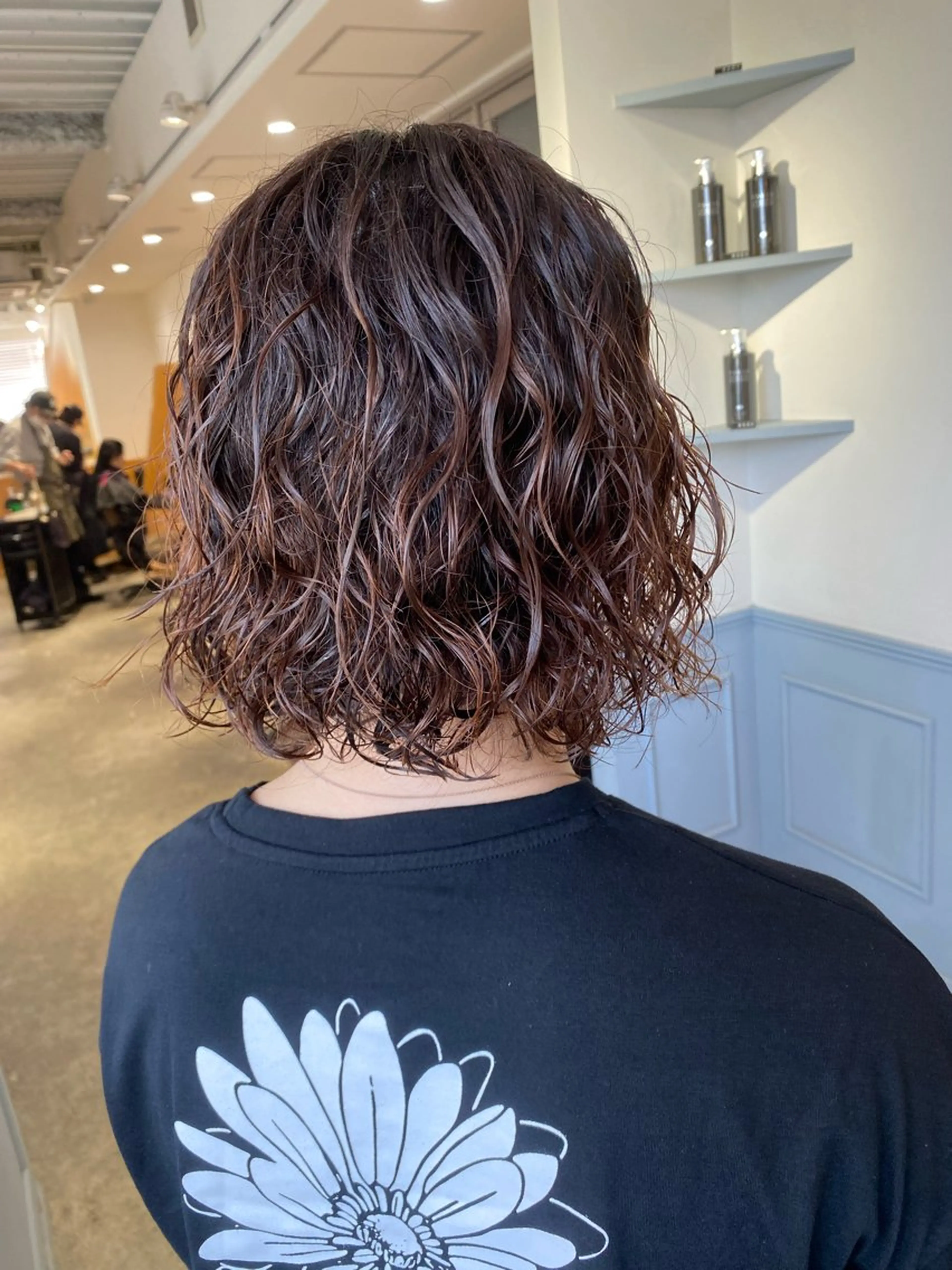 パーマ SALOWIN銀座PAYⅡ店所属・GINZARay2 風本朱里🐥のヘアスタイル