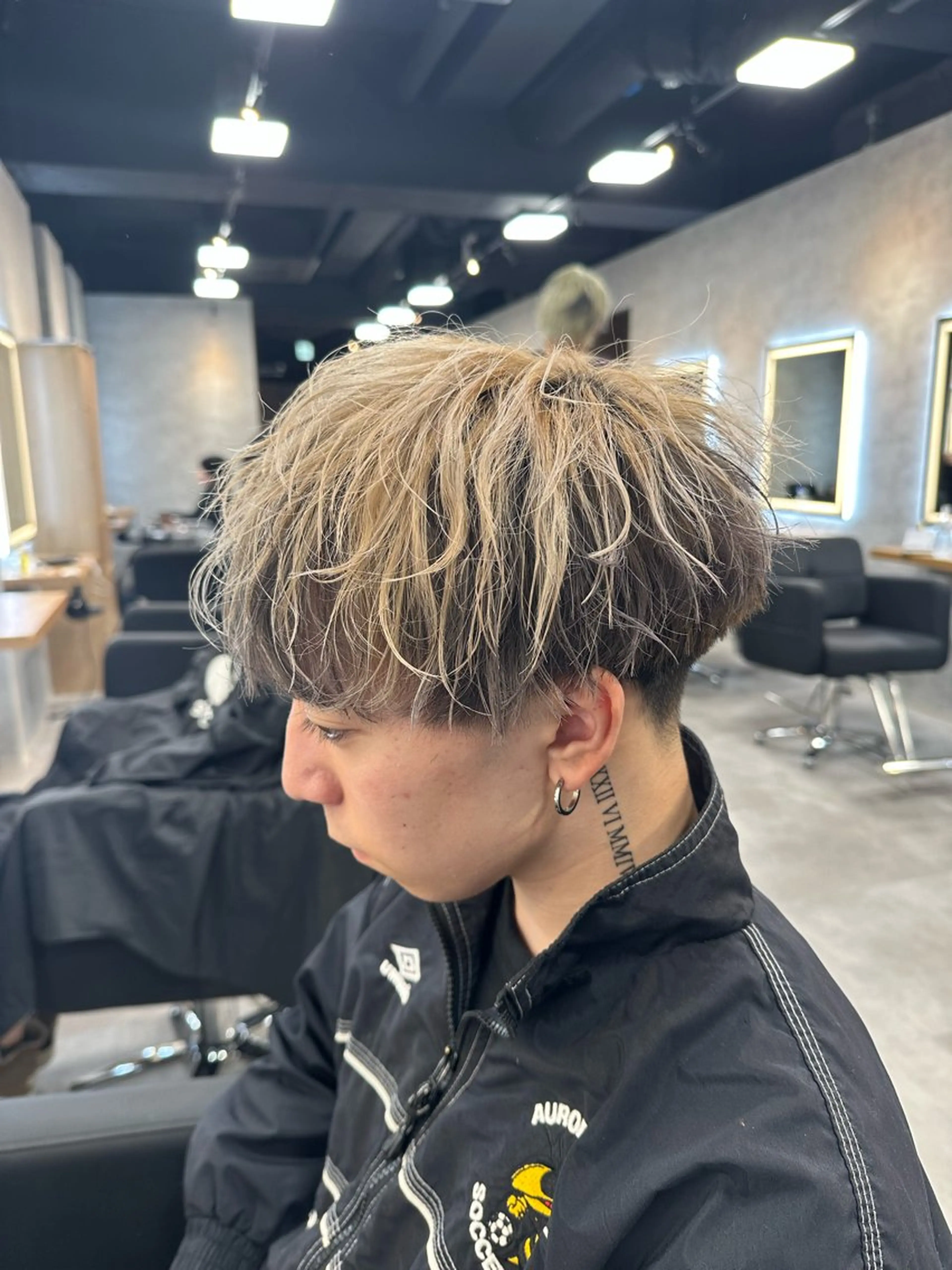 【メンズ限定🔥】カット＋デザインカラー⚡️の写真