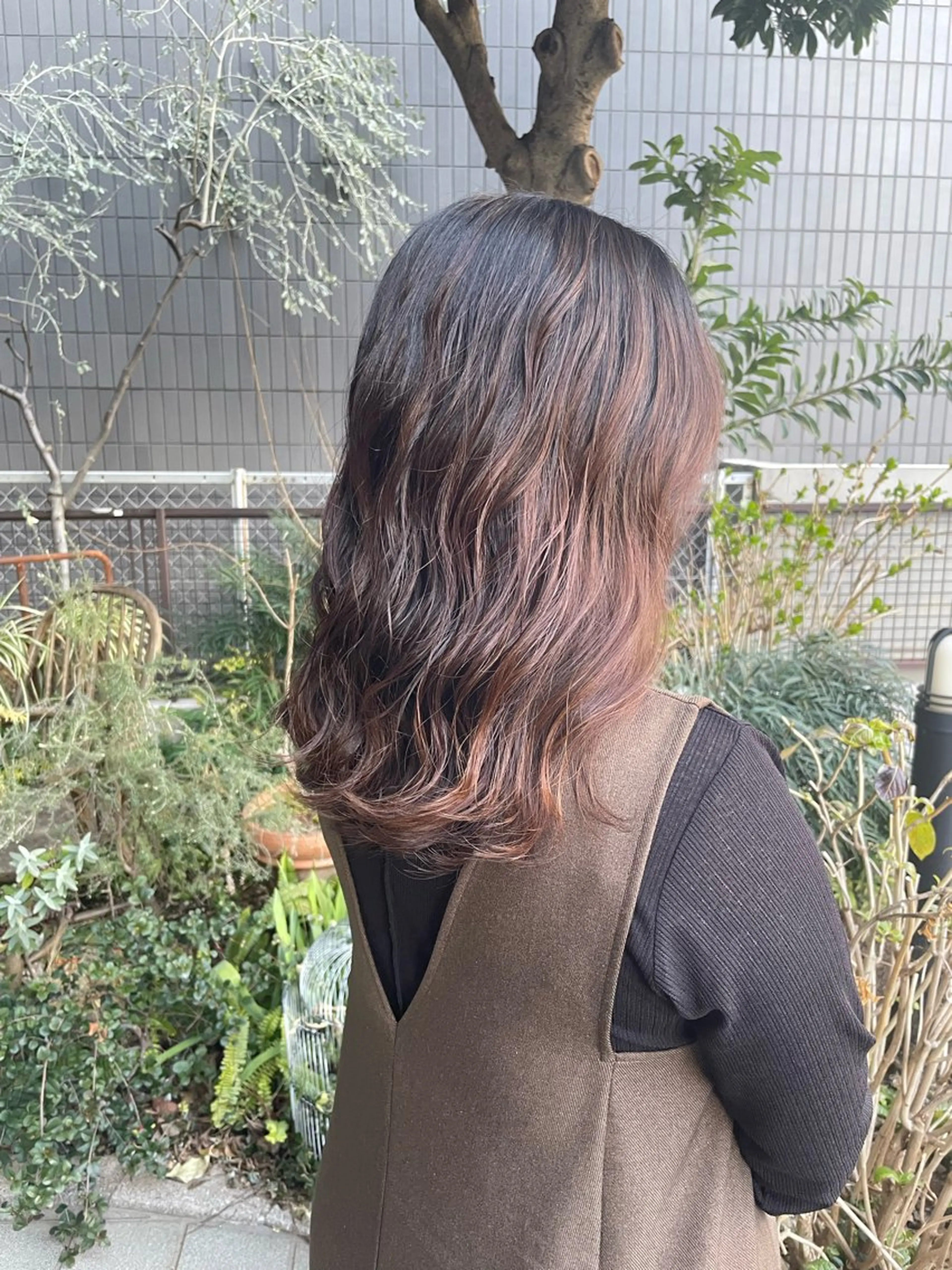 セミロング パーマ セミロングパーマ 小顔似合わせカット ┊︎＊AYANO＊のヘアスタイル