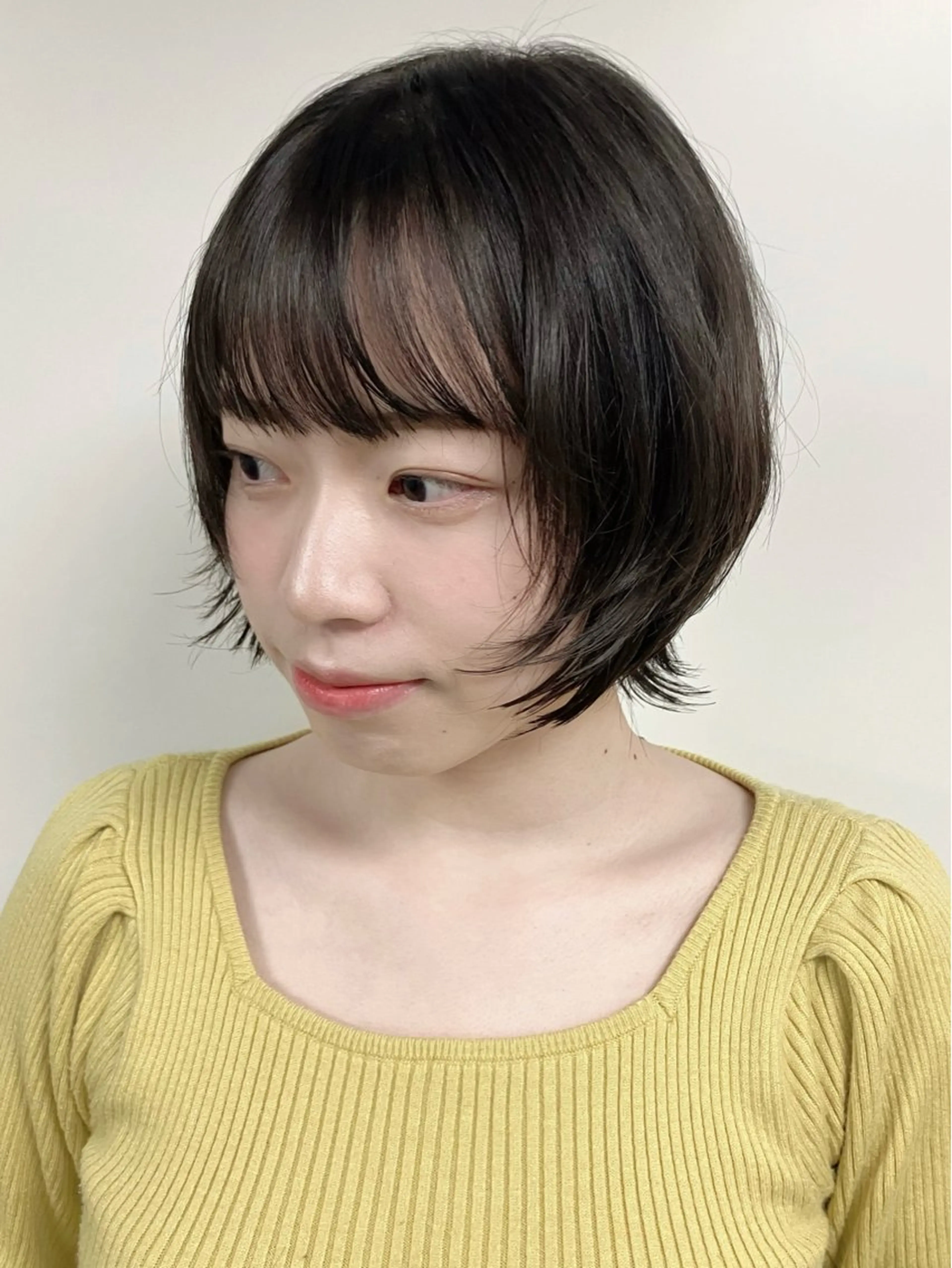 ショート ショートボブ ボブ レイヤーカット 似合わせカット ショートヘア moriofromlondon原宿本店所属・カットモデル🌈 fumikaのヘアスタイル