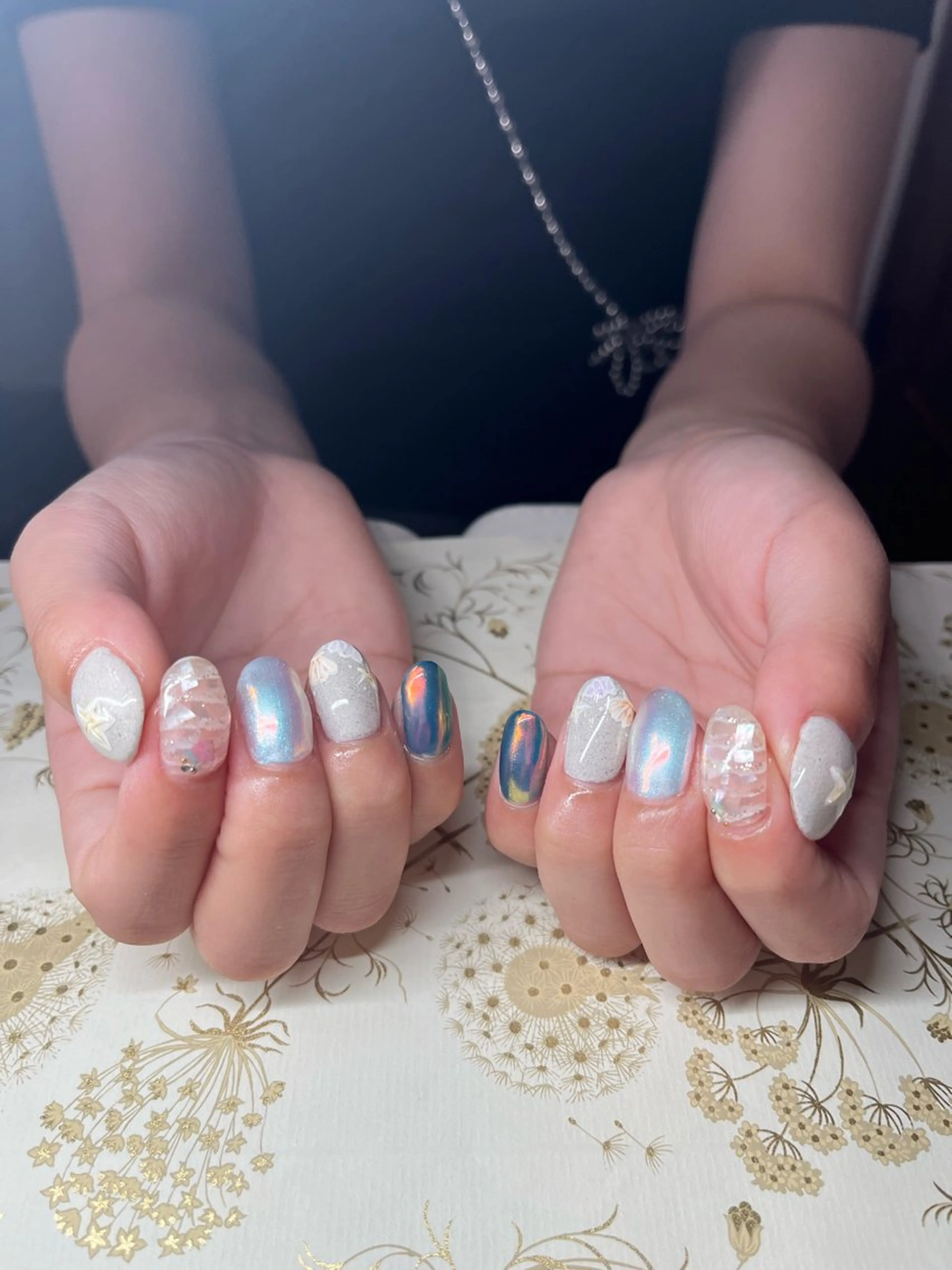 ネイル 夏ネイル ハンドネイル miel nailのネイルデザイン