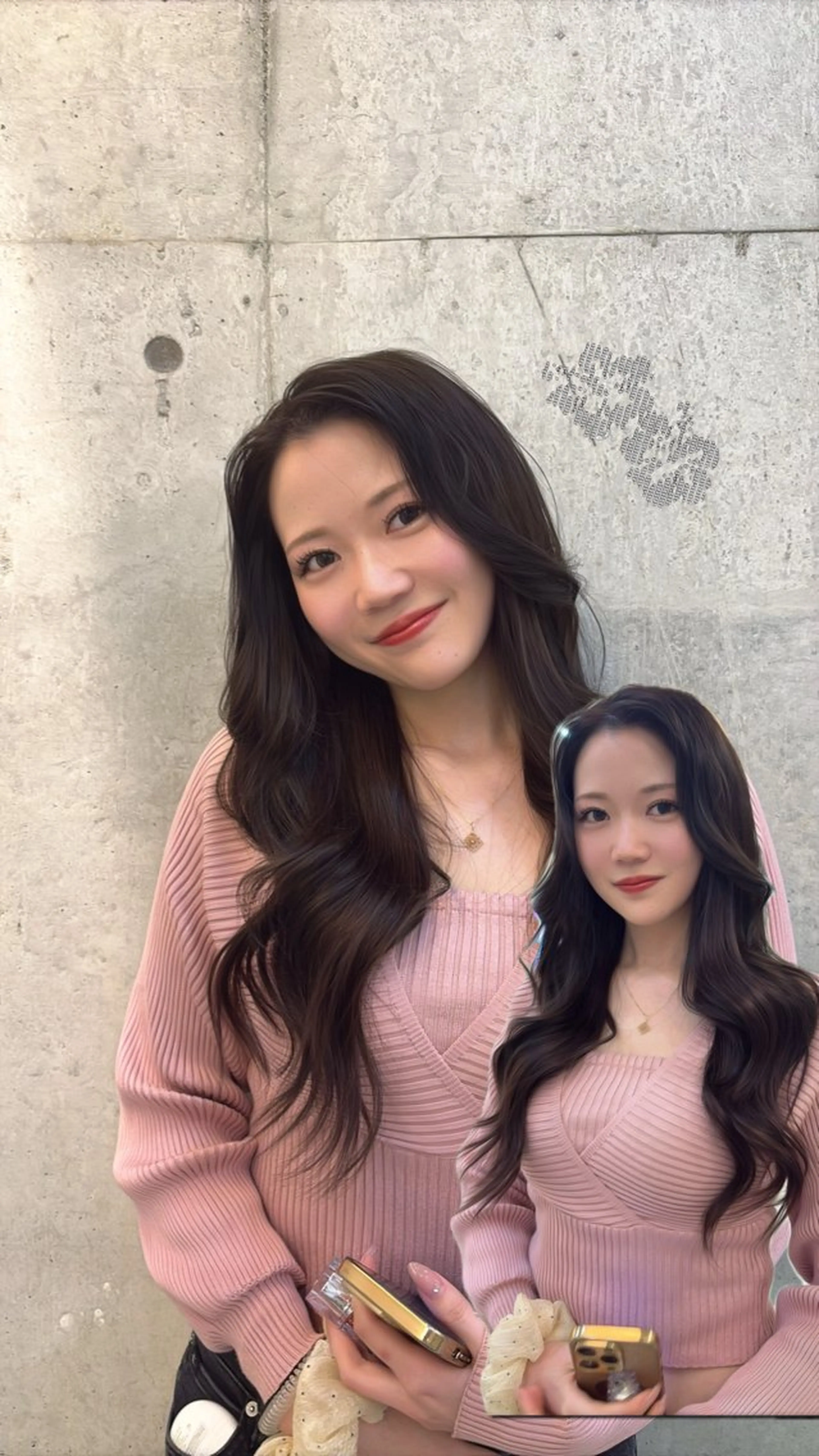 ロング ヘアカラー 透け感 カラー/neneのヘアスタイル