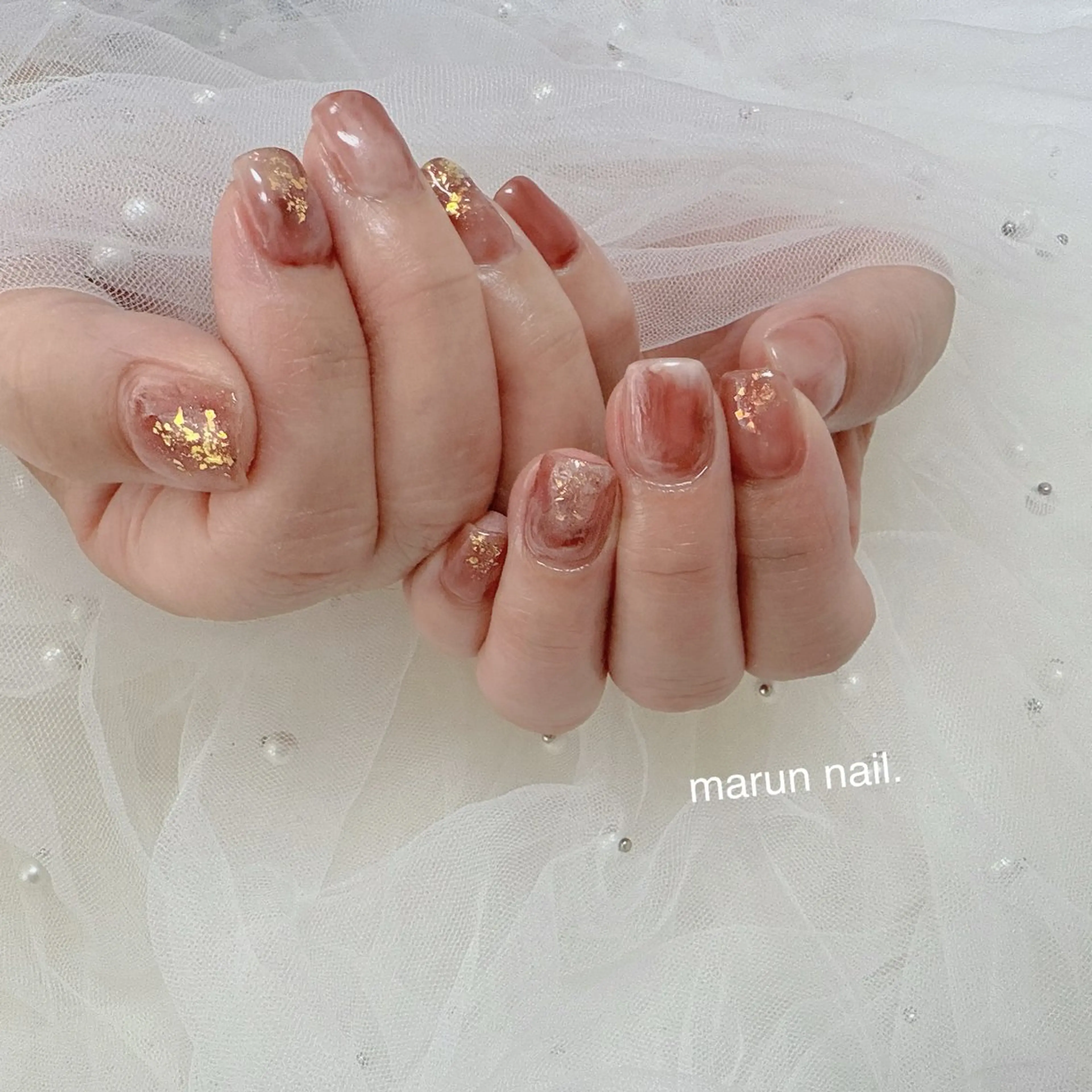 ネイル ハンドネイル marun._ megumi.のネイルデザイン