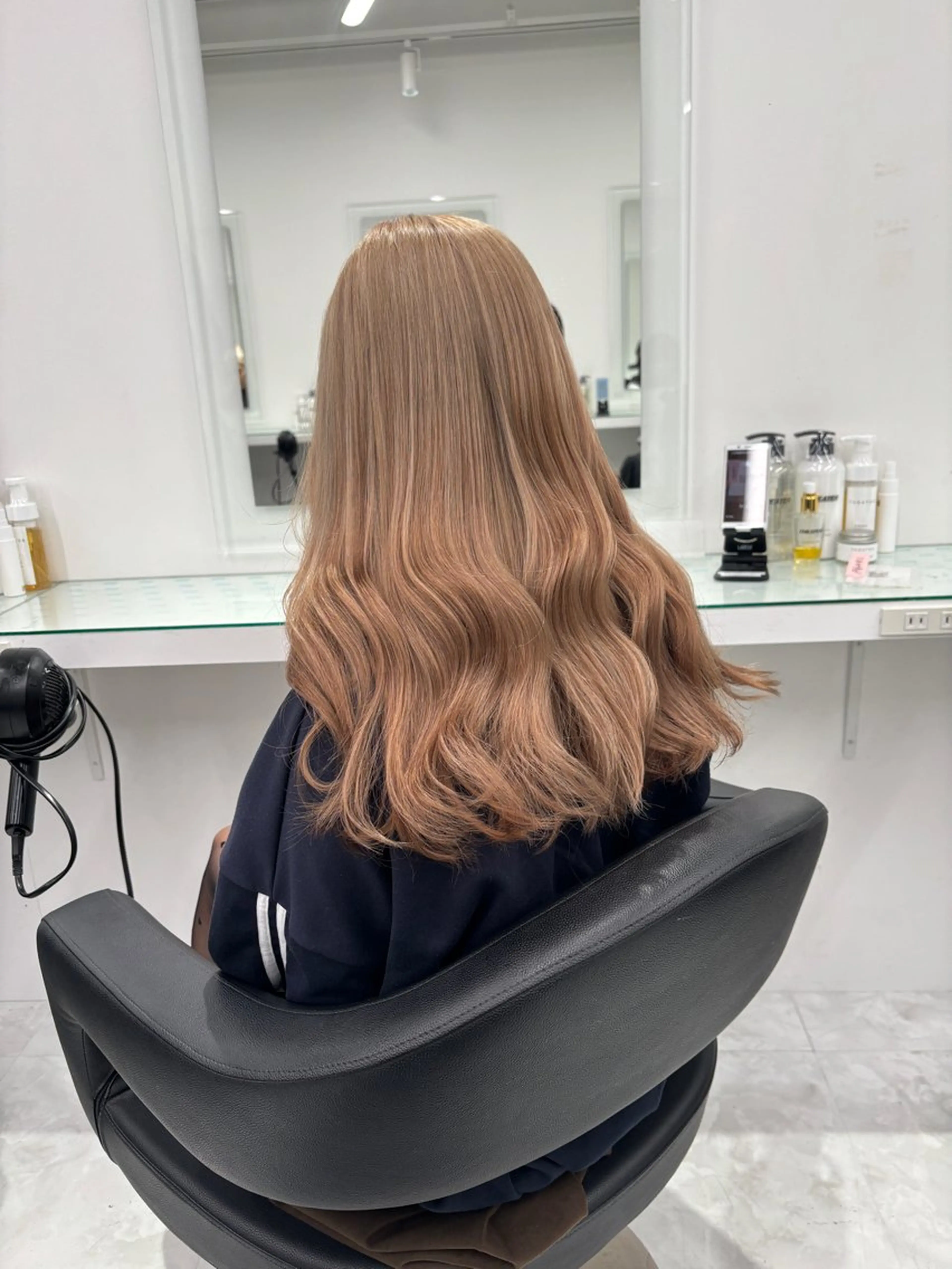 ロング カラー 💖ミルクティー💖 あかり💖のヘアスタイル