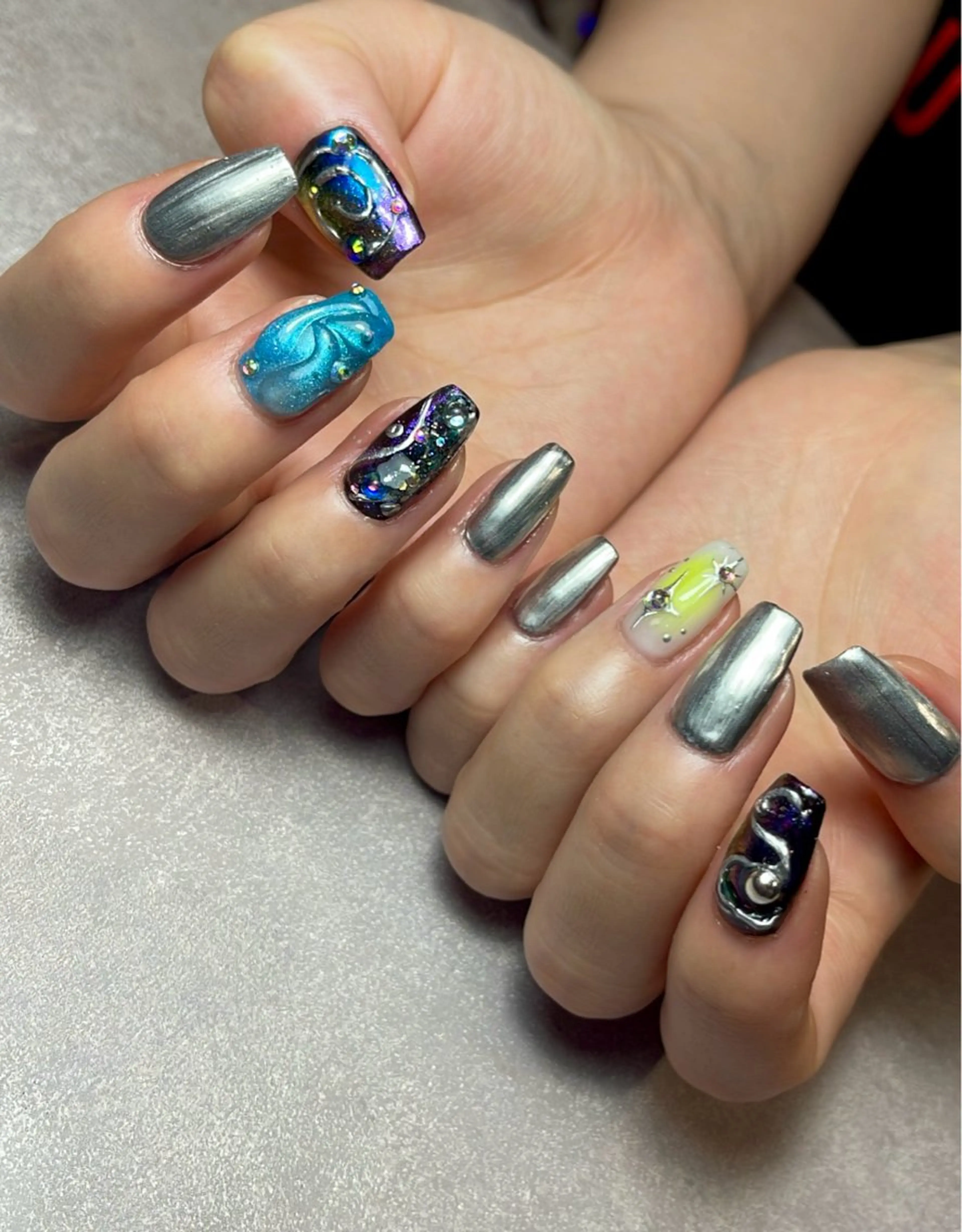 ネイル Nail Salon L'arc所属・☆Mèo ☆のネイルデザイン