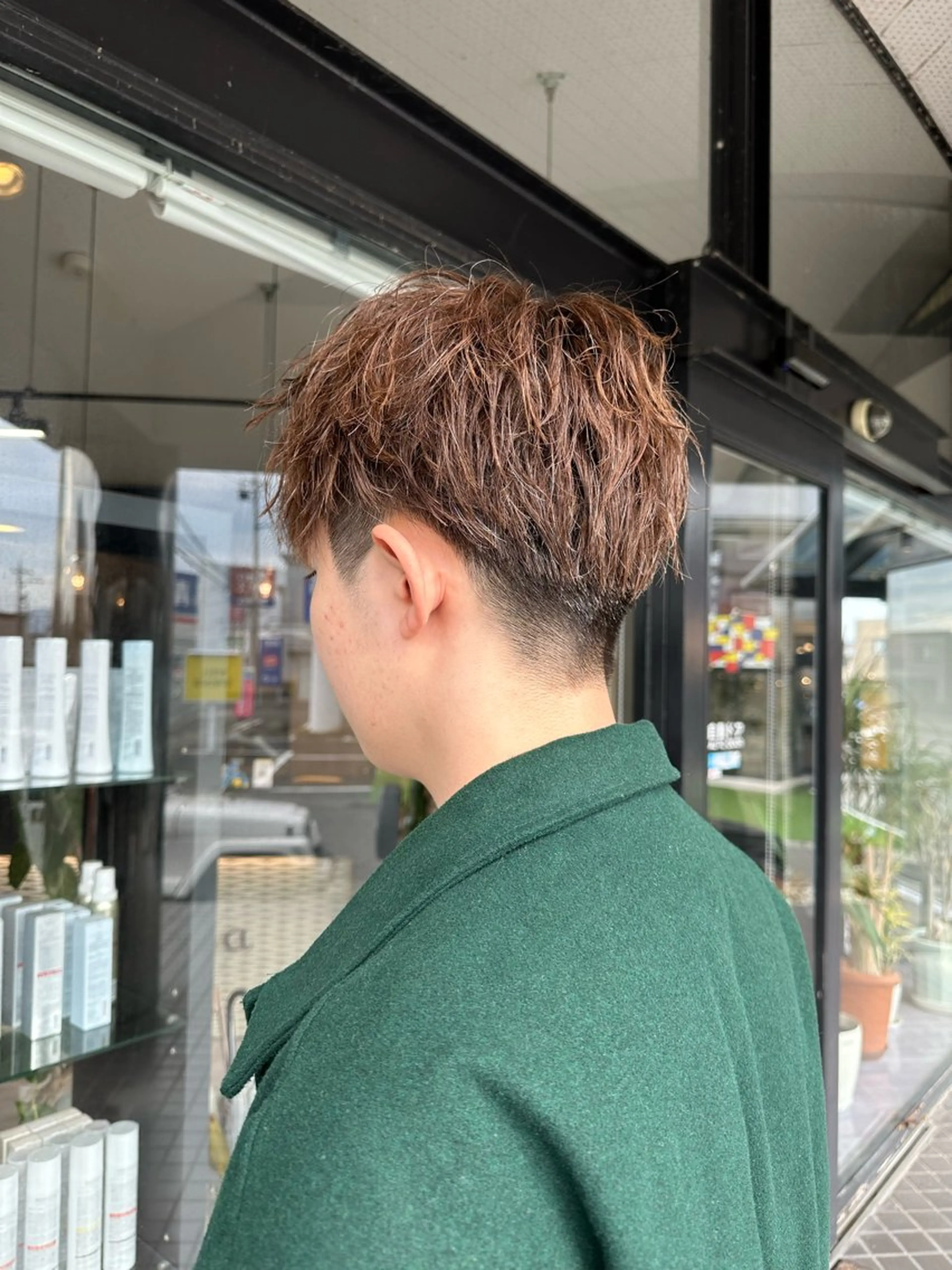 メンズ メンズパーマ arika オケシ　リョウダイのヘアスタイル