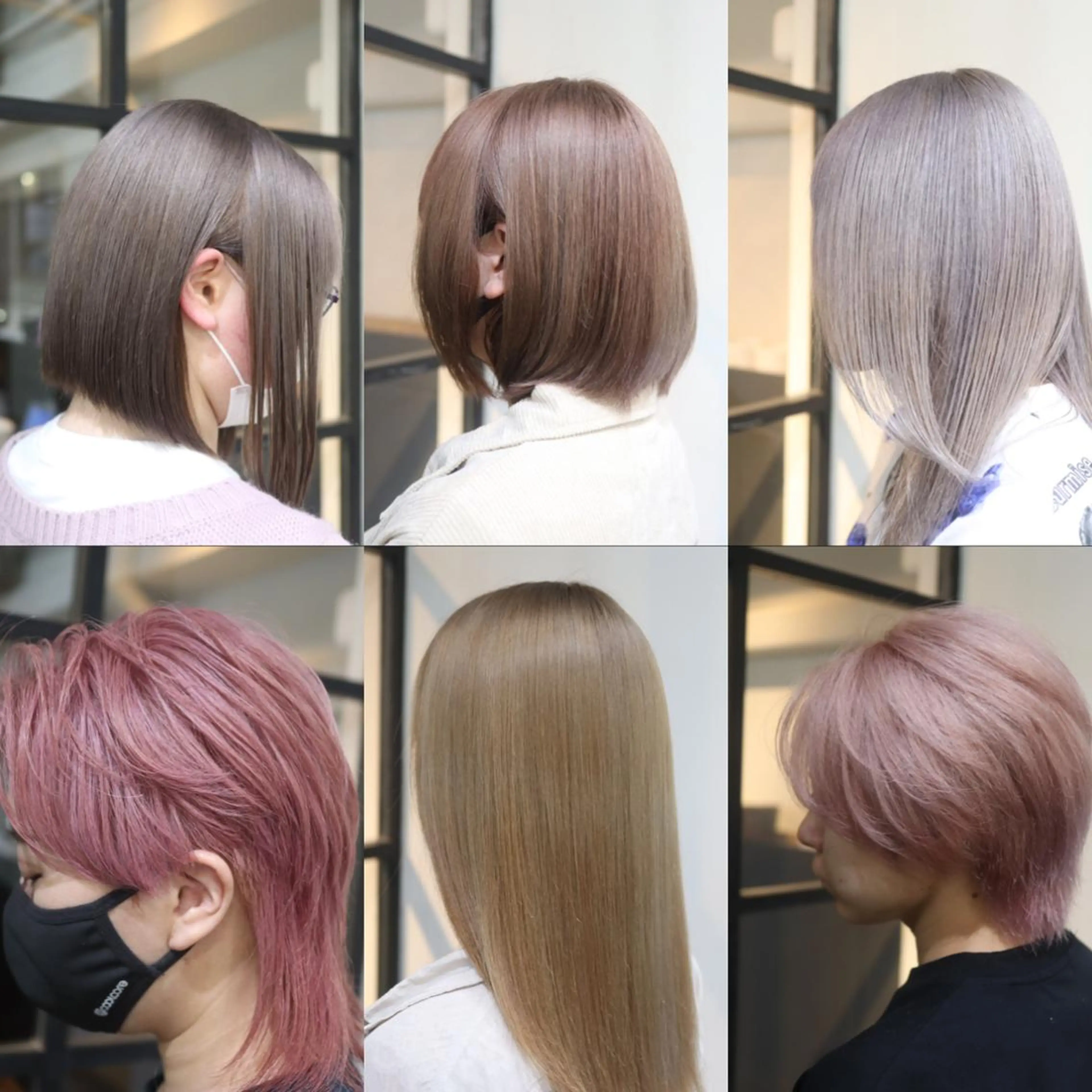 セミロング ヘアカラー トリートメント ✨池袋ブリーチ特化 Hibiki✨のヘアスタイル