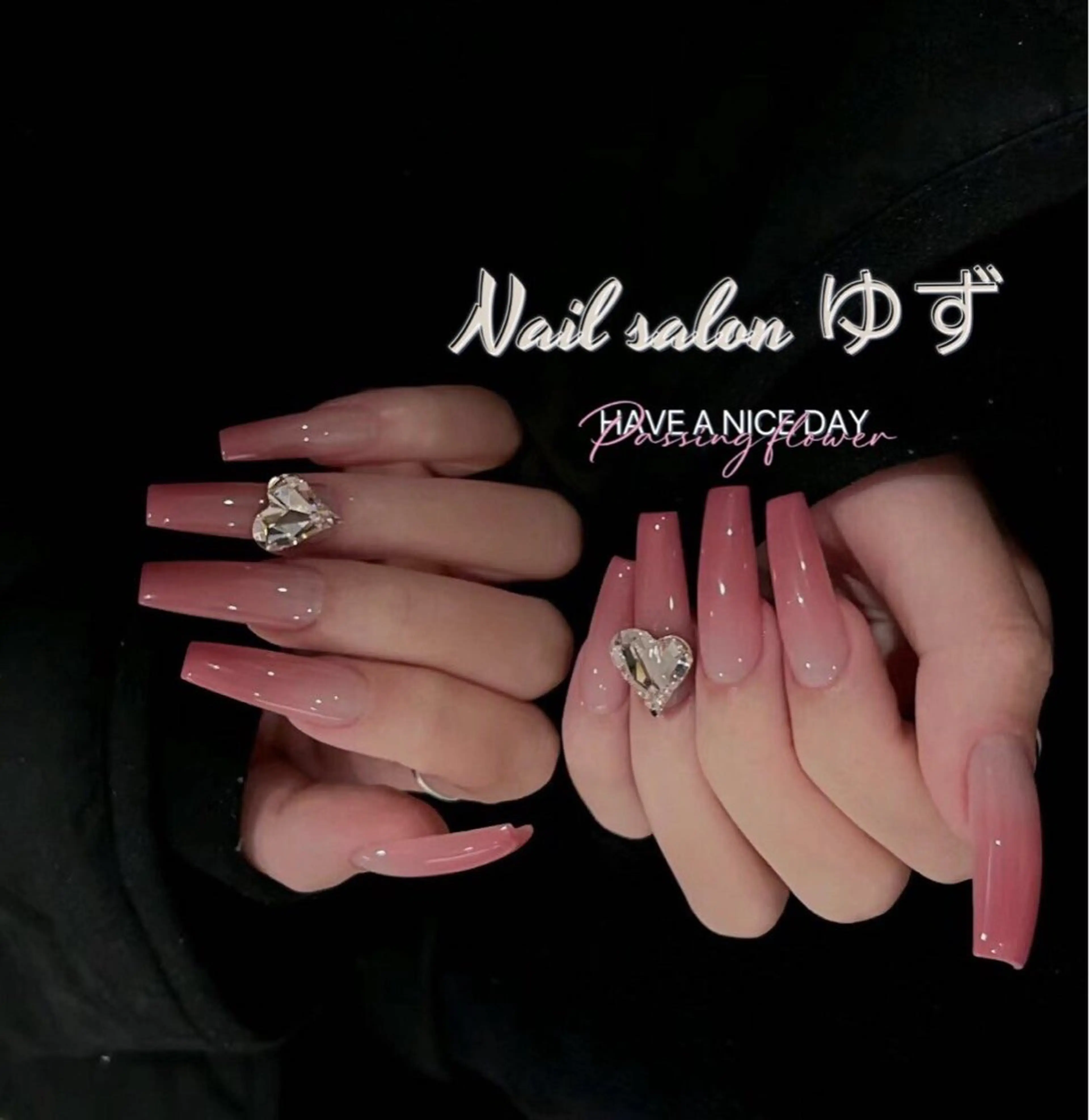 ネイル ハンドネイル 花澤 ネイルサロンのネイルデザイン