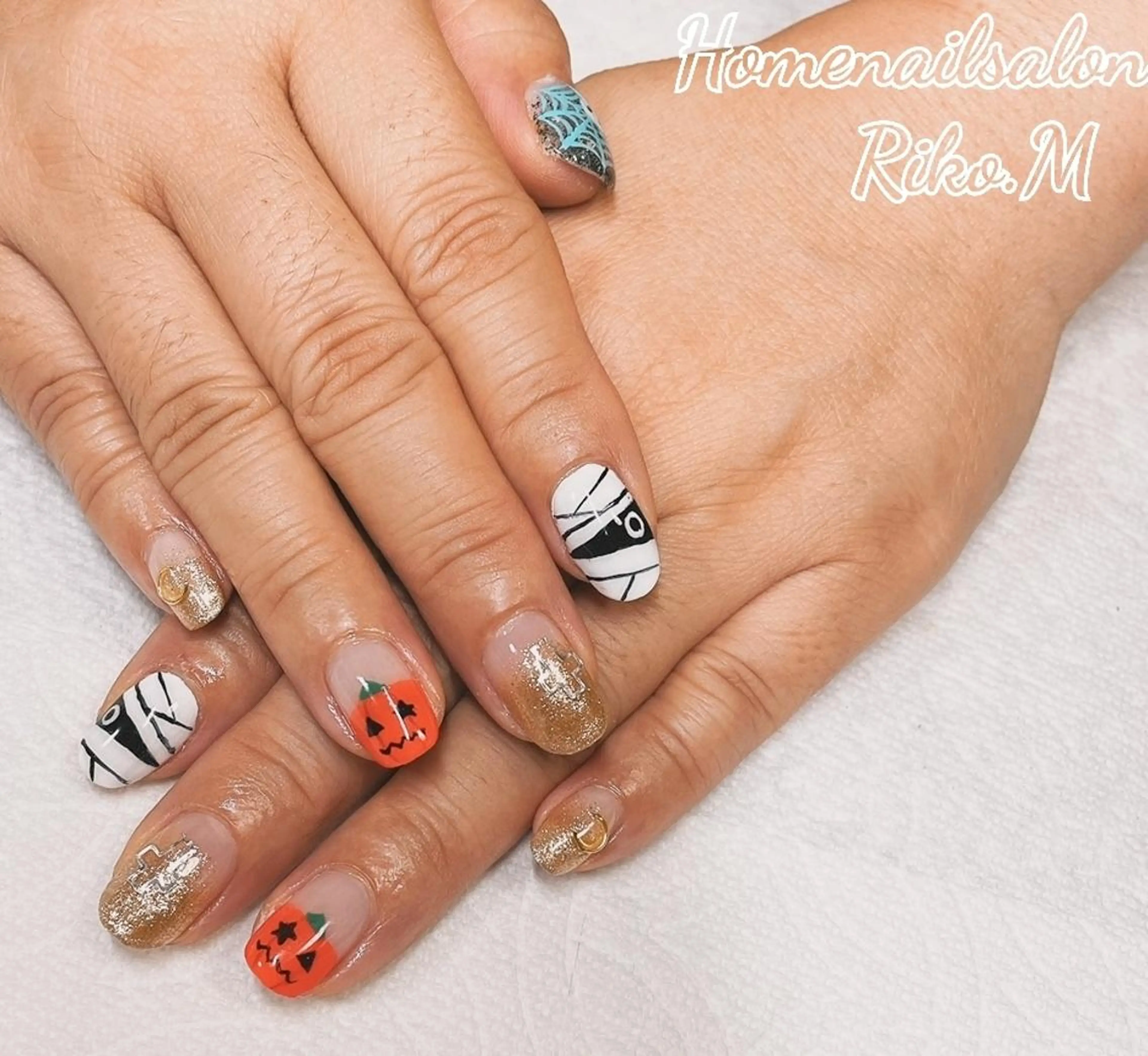 ネイル ハロウィン nailsalon Riko.Mのネイルデザイン