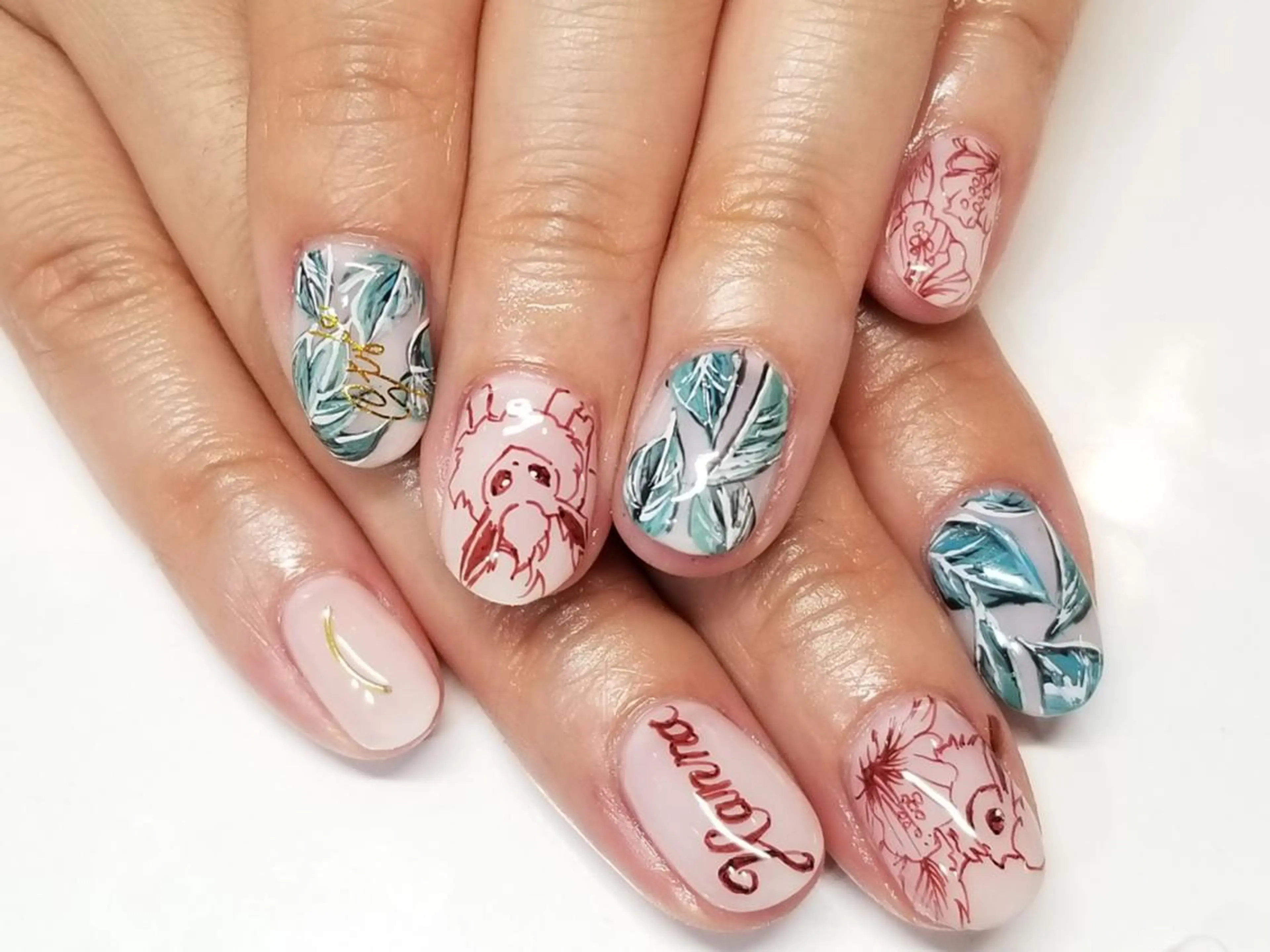 ネイル おで@ oderi_nailのネイルデザイン