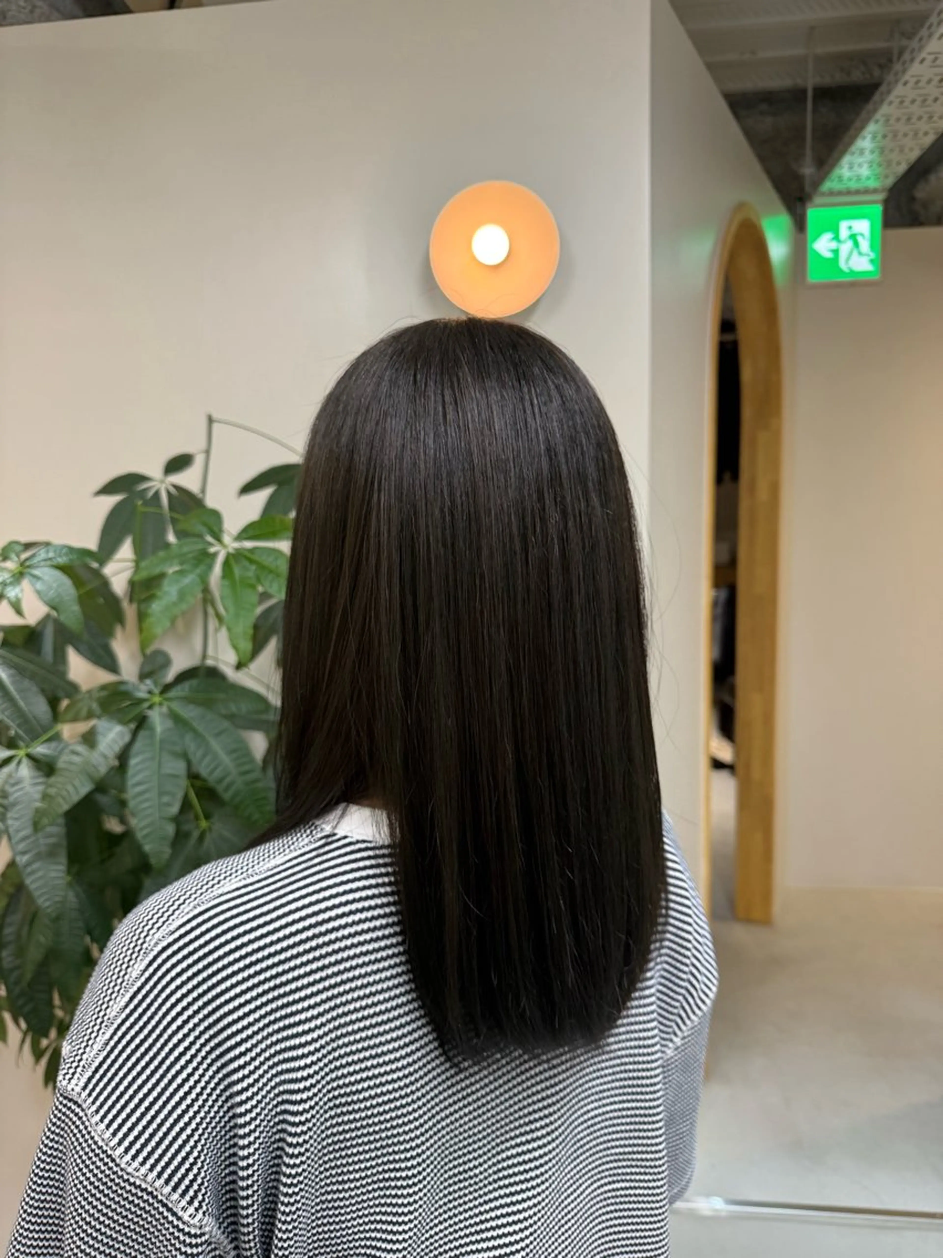 カラー ヘアカラー 三好 万葉のヘアスタイル