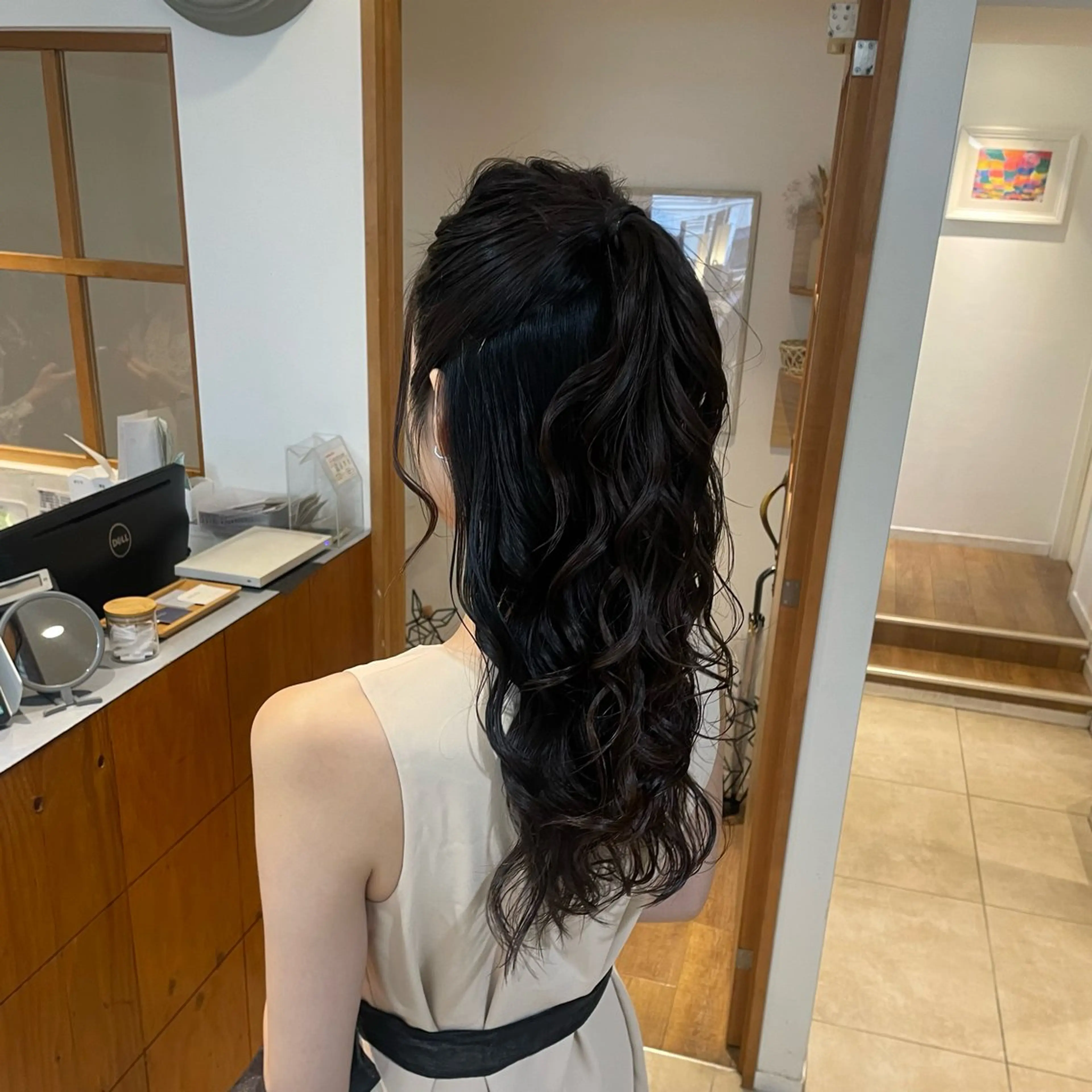 ヘアアレンジ ヘアセット 秋元 佳乃のヘアスタイル