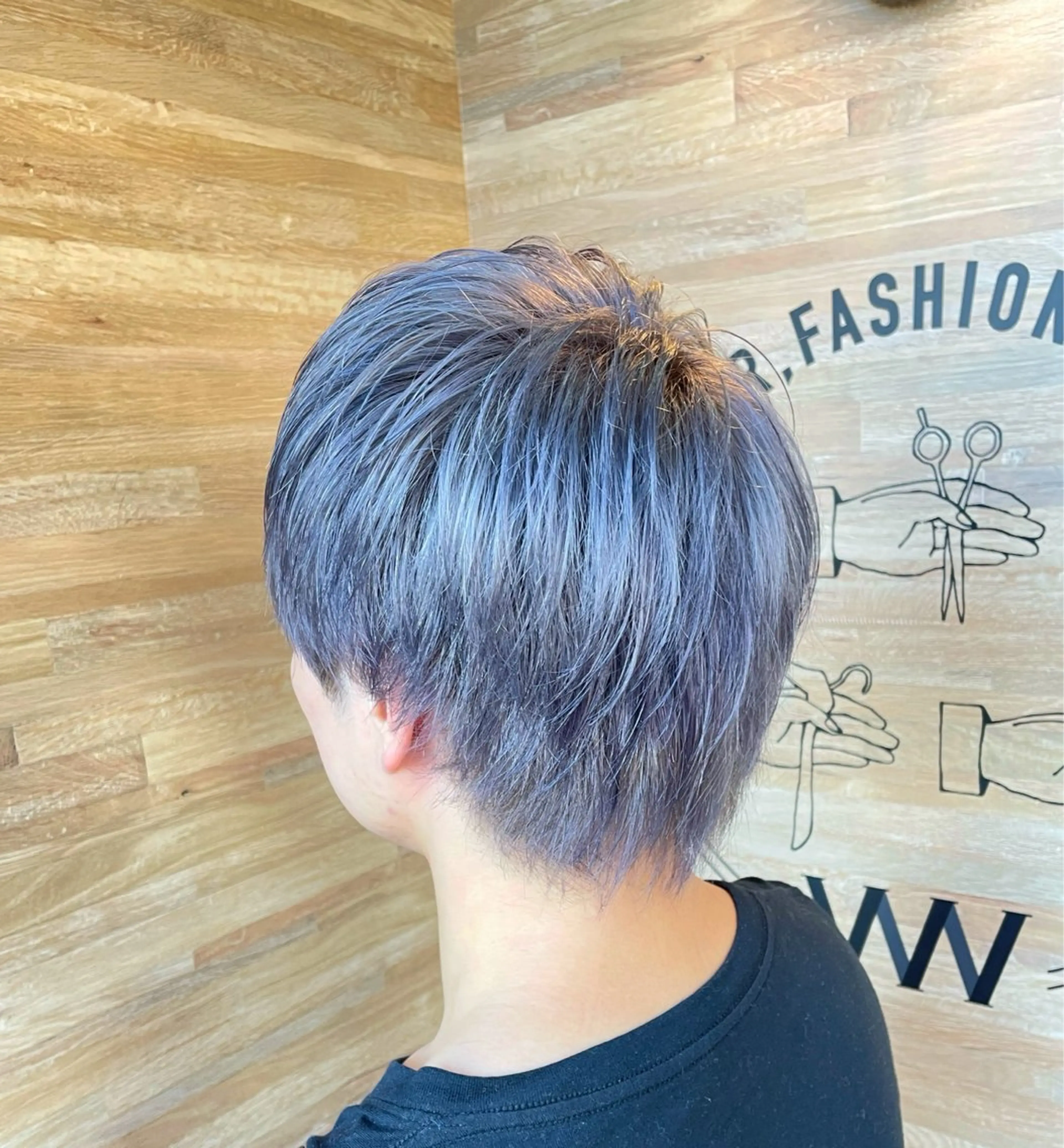 カラー カット 縮毛矯正 トリートメント パーマ/ベージュ系 カラー/市妙瑠基のヘアスタイル