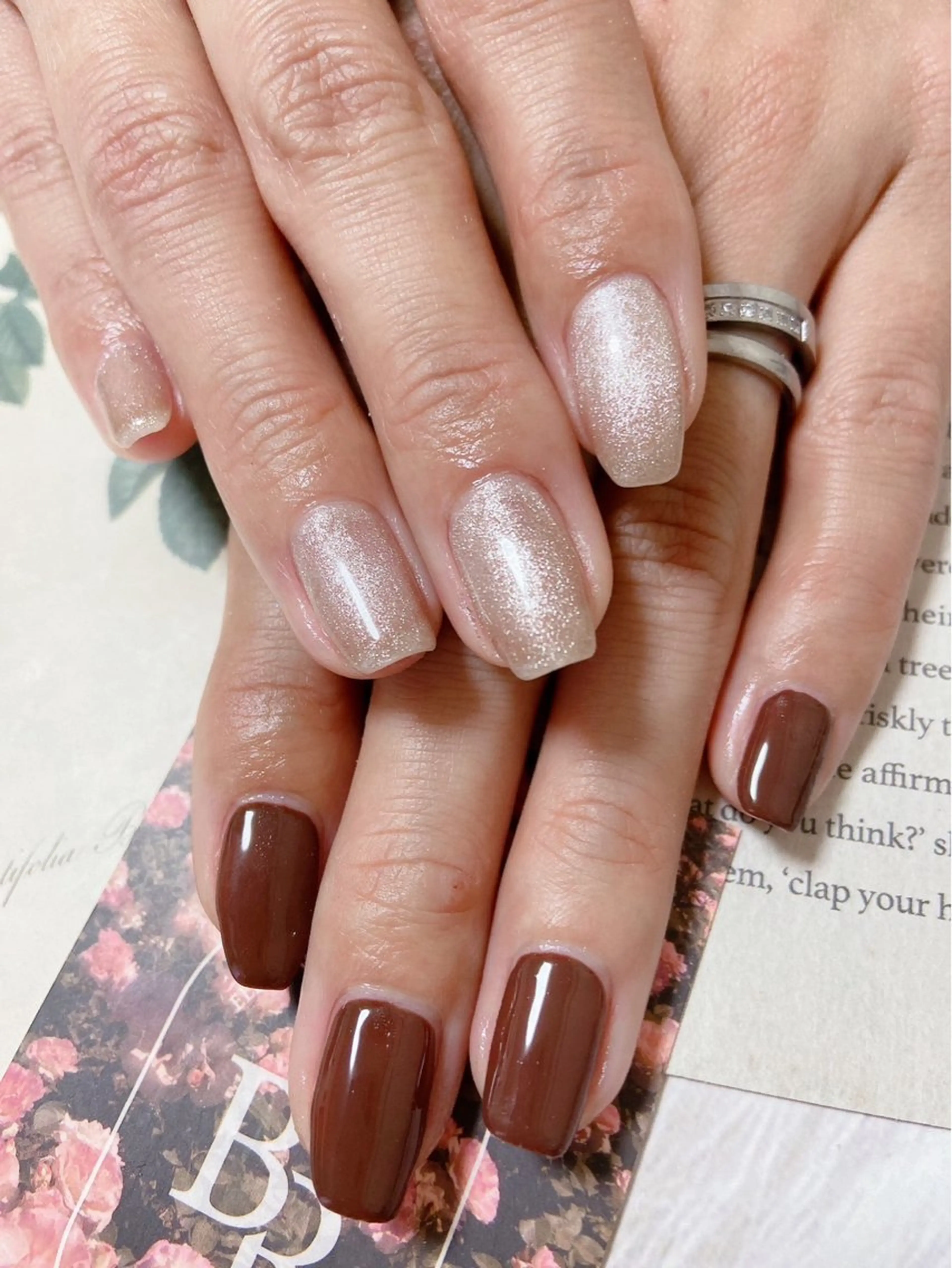 ネイル ワンカラーネイル ハンドネイル nail salon Berry所属・前田 りかのネイルデザイン