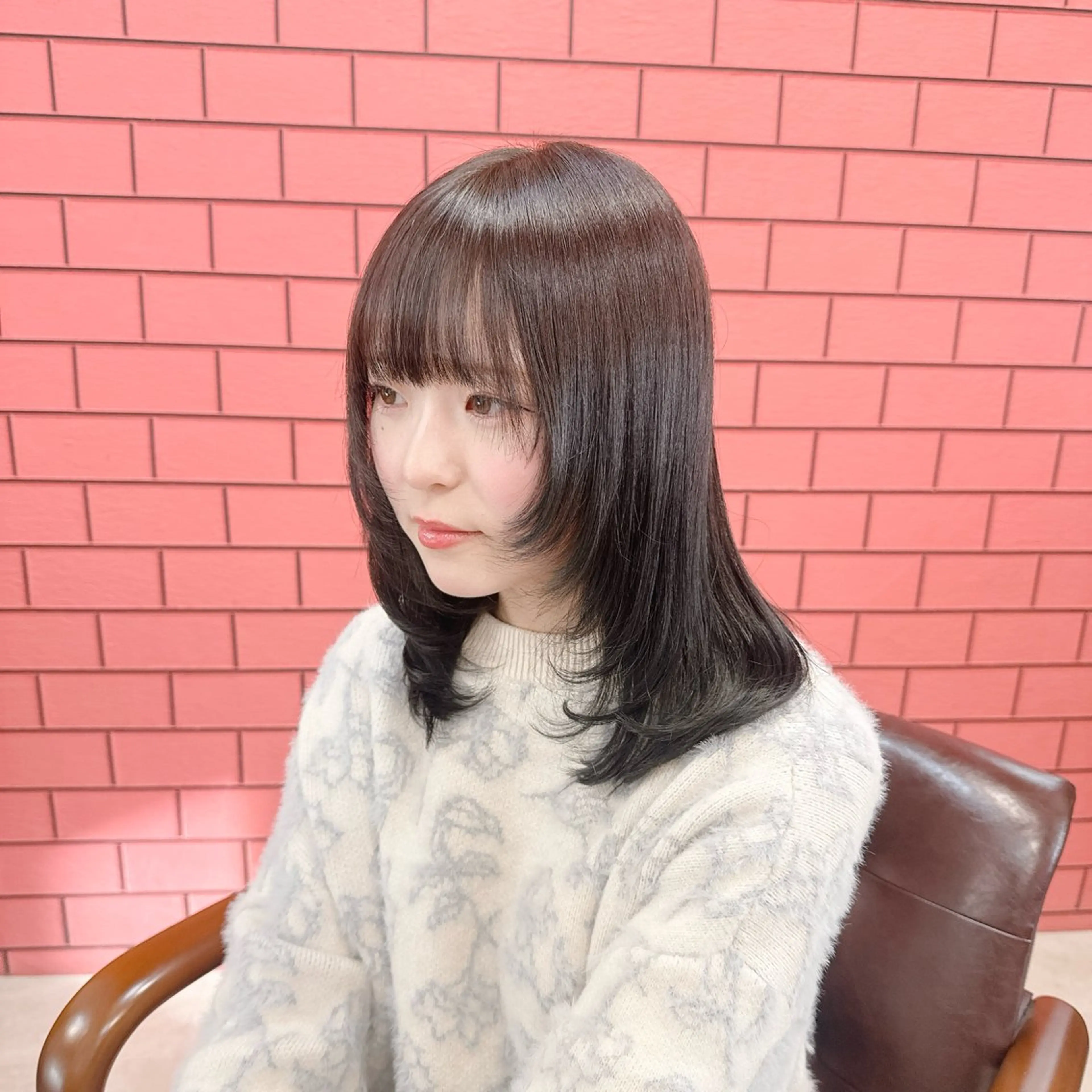 セミロング カラー バレイヤージュ ブリーチ ブルーカラー ケアブリーチ ダブルカラー Lilith 【リリス】のその他イメージ