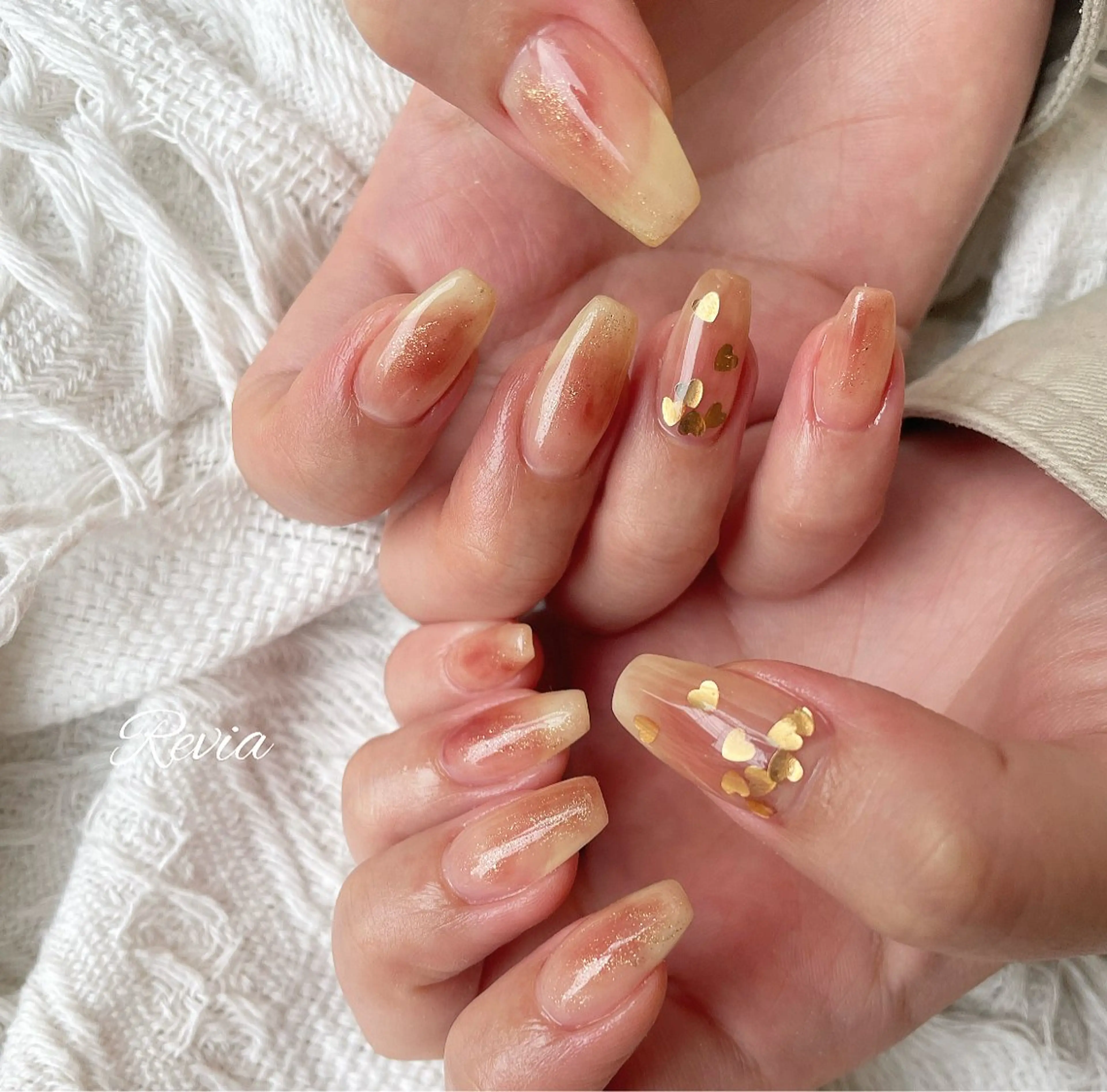 ネイル ハンドネイル revia所属・ERI Nailistのネイルデザイン