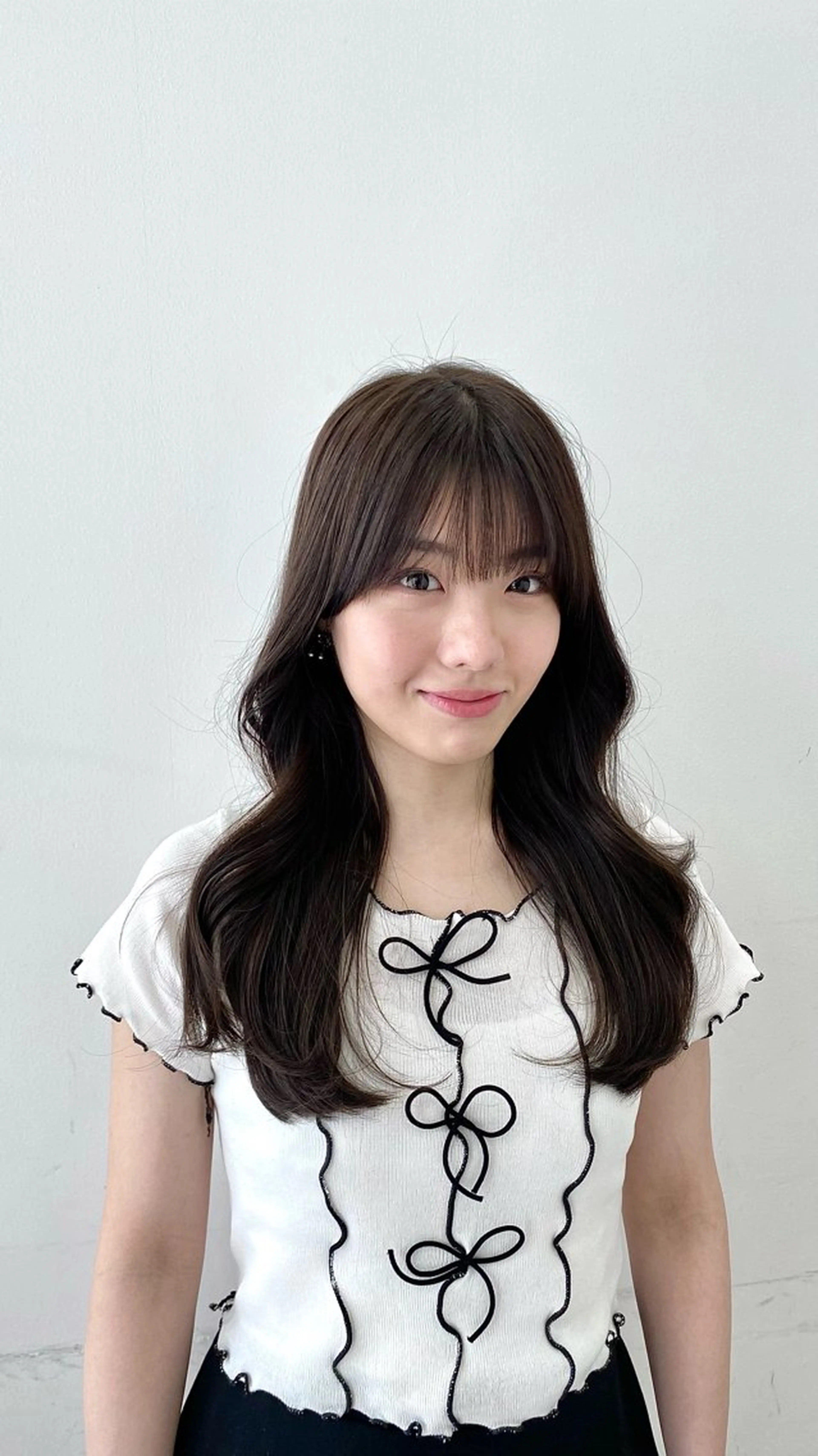 セミロング カラー ヘアアレンジ 最小顔周り レイヤー特化/こうきのヘアスタイル