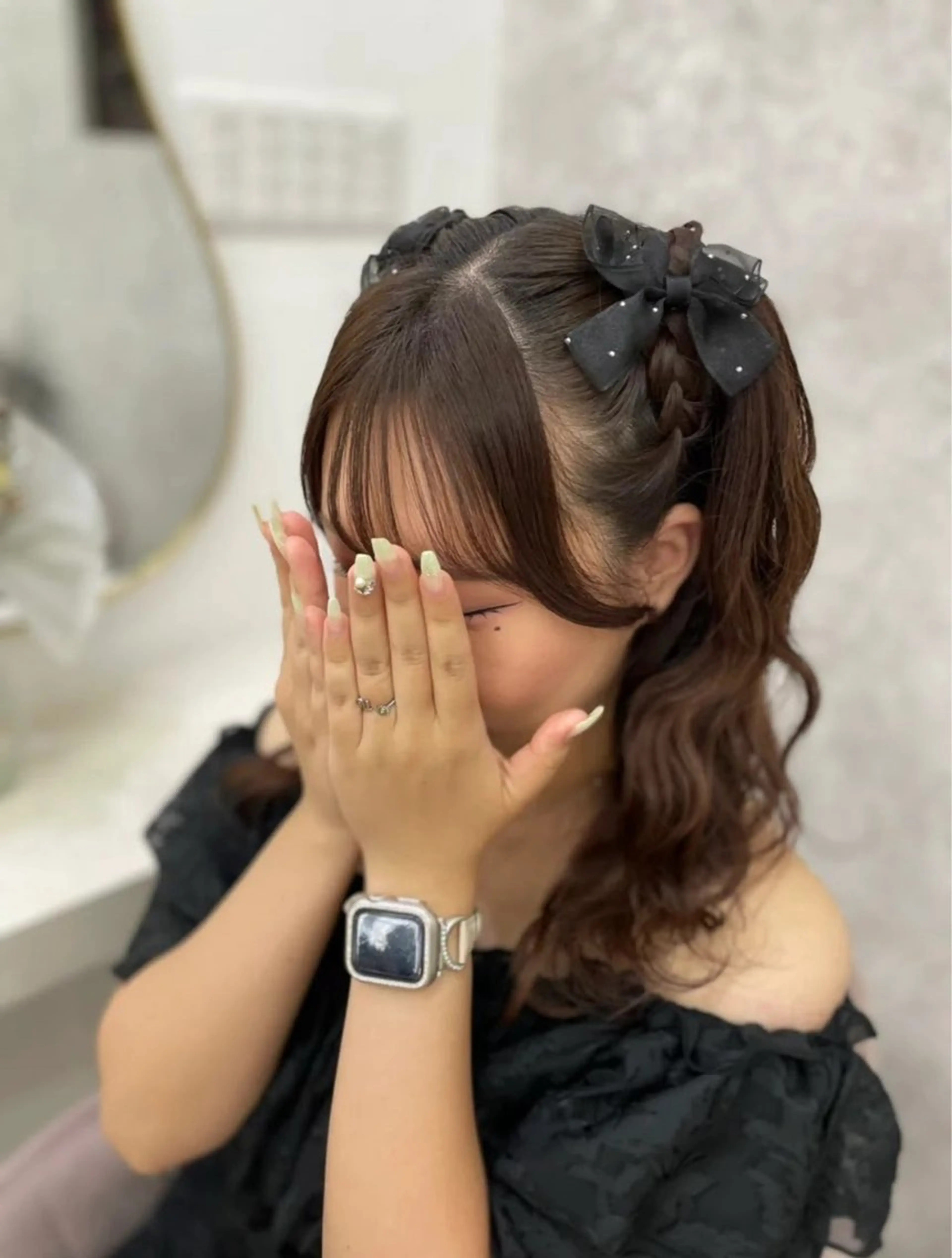 ヘアアレンジ Lovis大宮みちか モデル募集❤️‍🔥のヘアスタイル