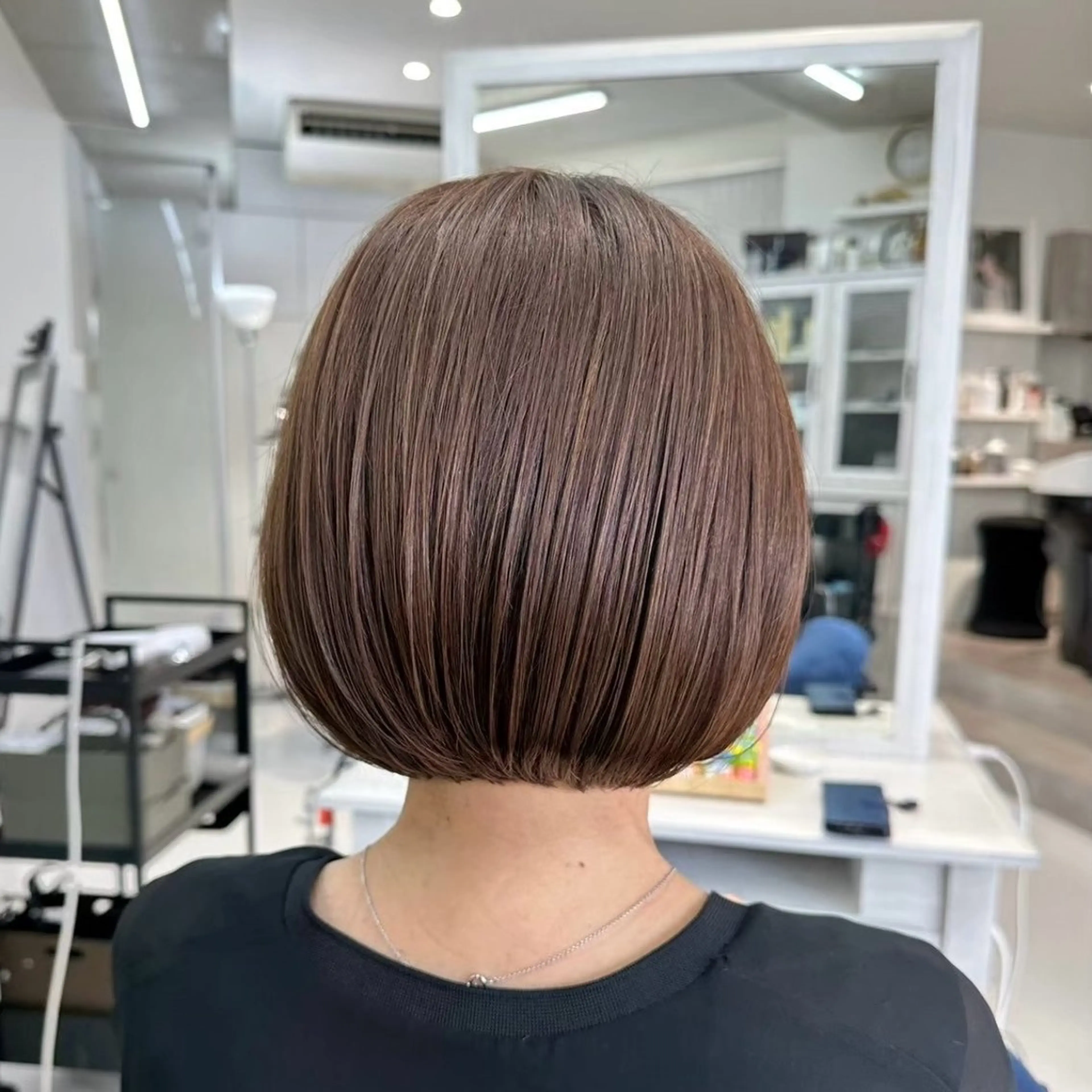 ミディアム 田島拓海 LEV. ボブカットのヘアスタイル
