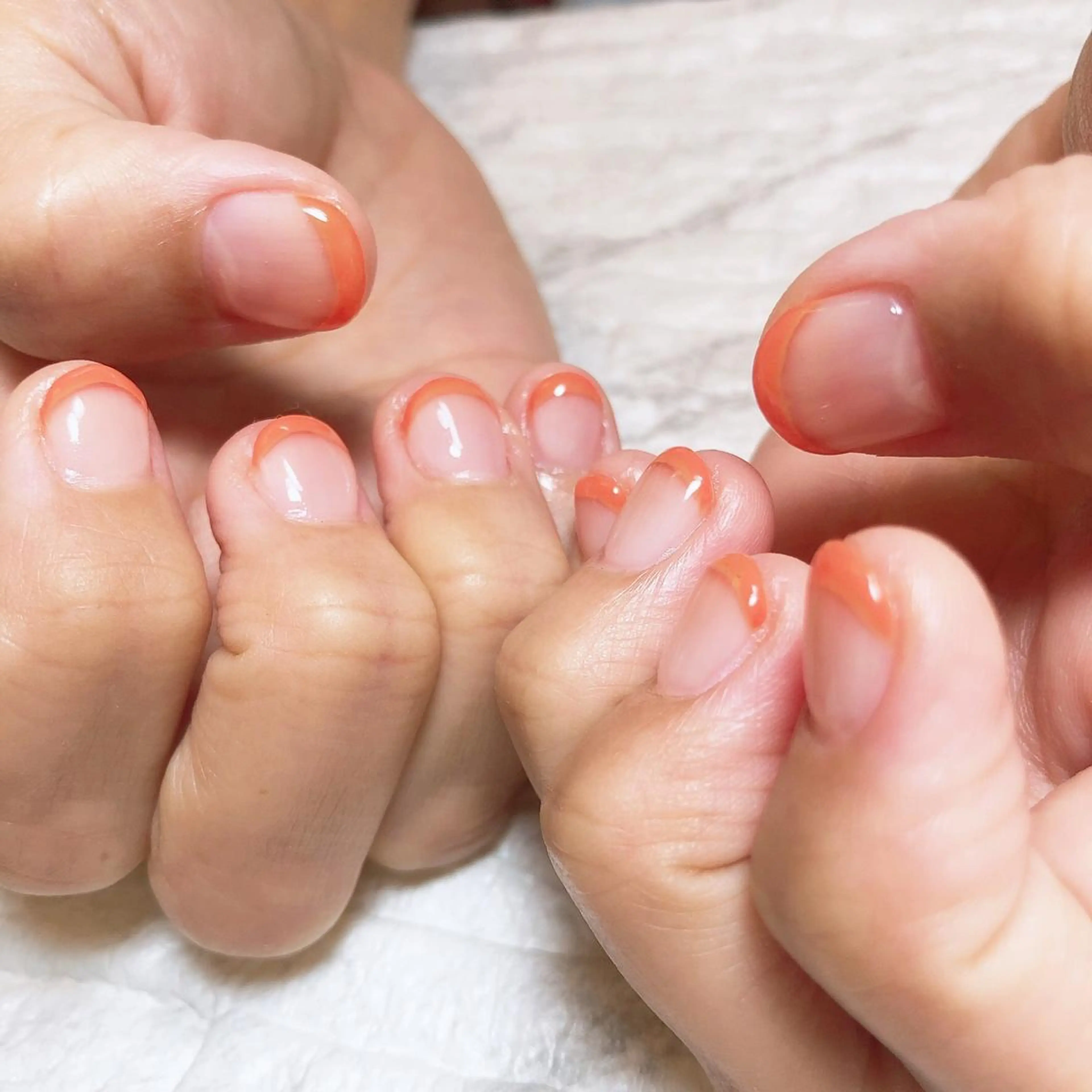 ネイル フレンチネイル ハンドネイル nail salon kuku所属・nail salon kukuのネイルデザイン
