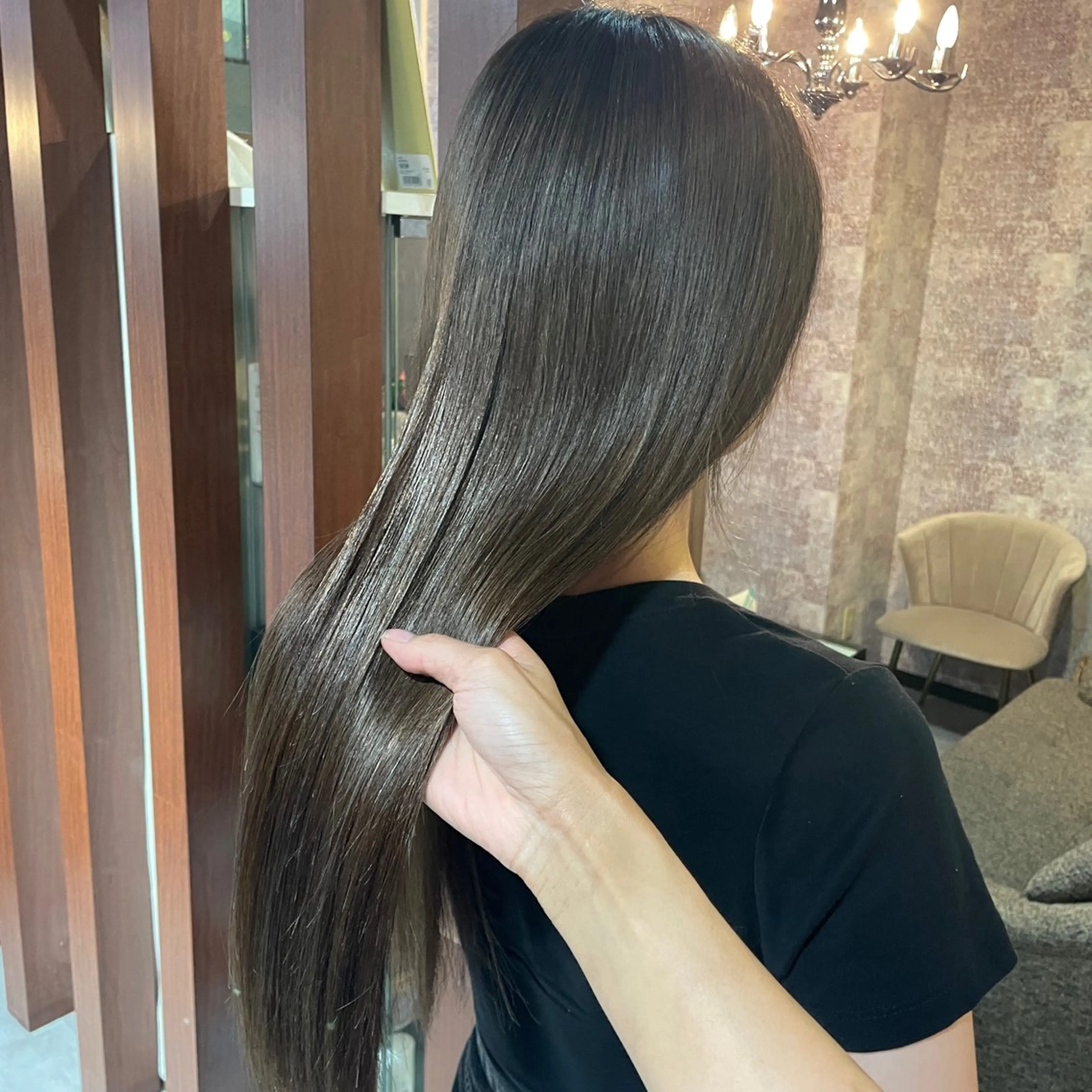 ロング カラー eim hair rink  長津田店所属・🫧透明感カラー 🫧しほのヘアスタイル