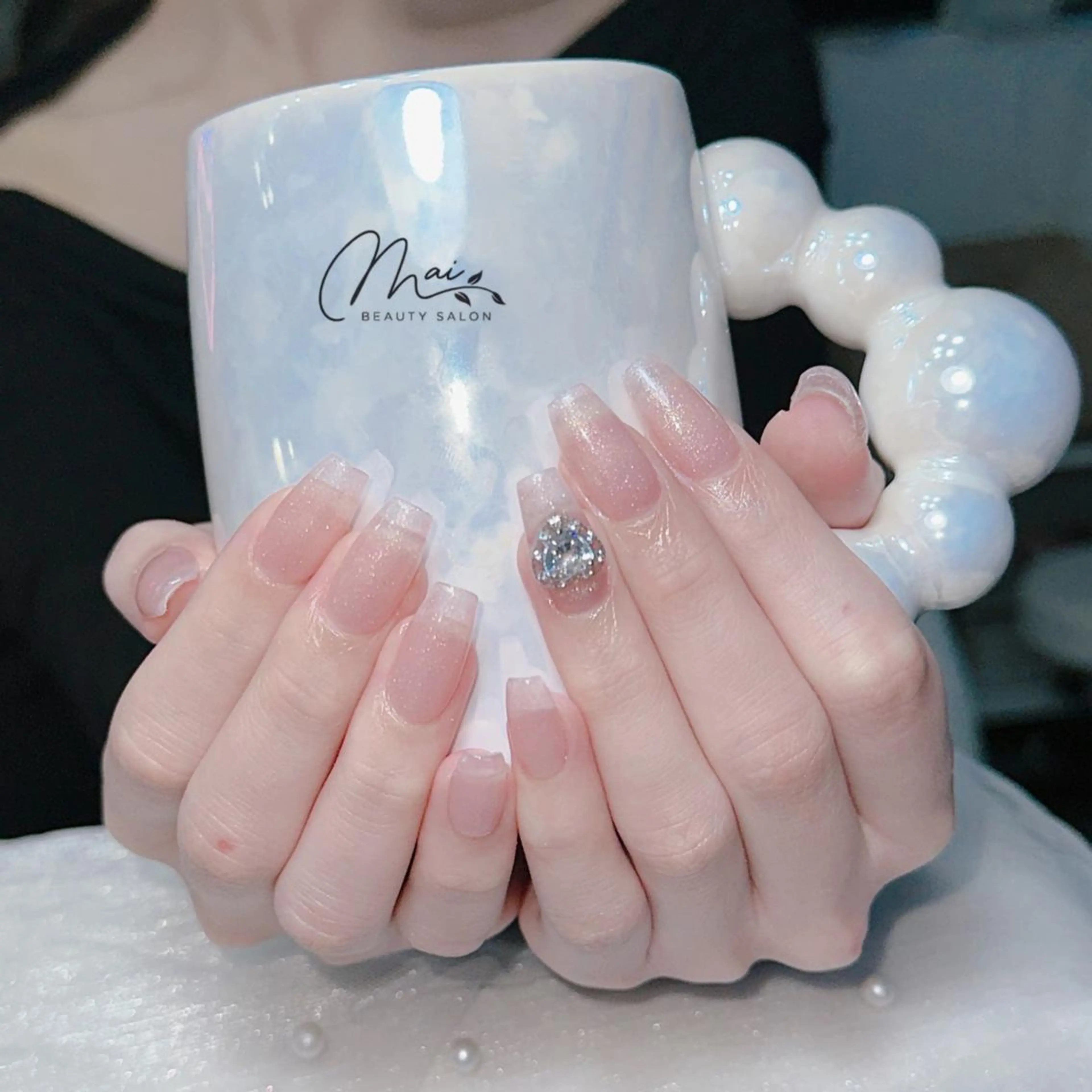 ネイル フットネイル ジェルネイル マグネットネイル パラジェル ワンホンネイル MaiBeauty DanHiのネイルデザイン