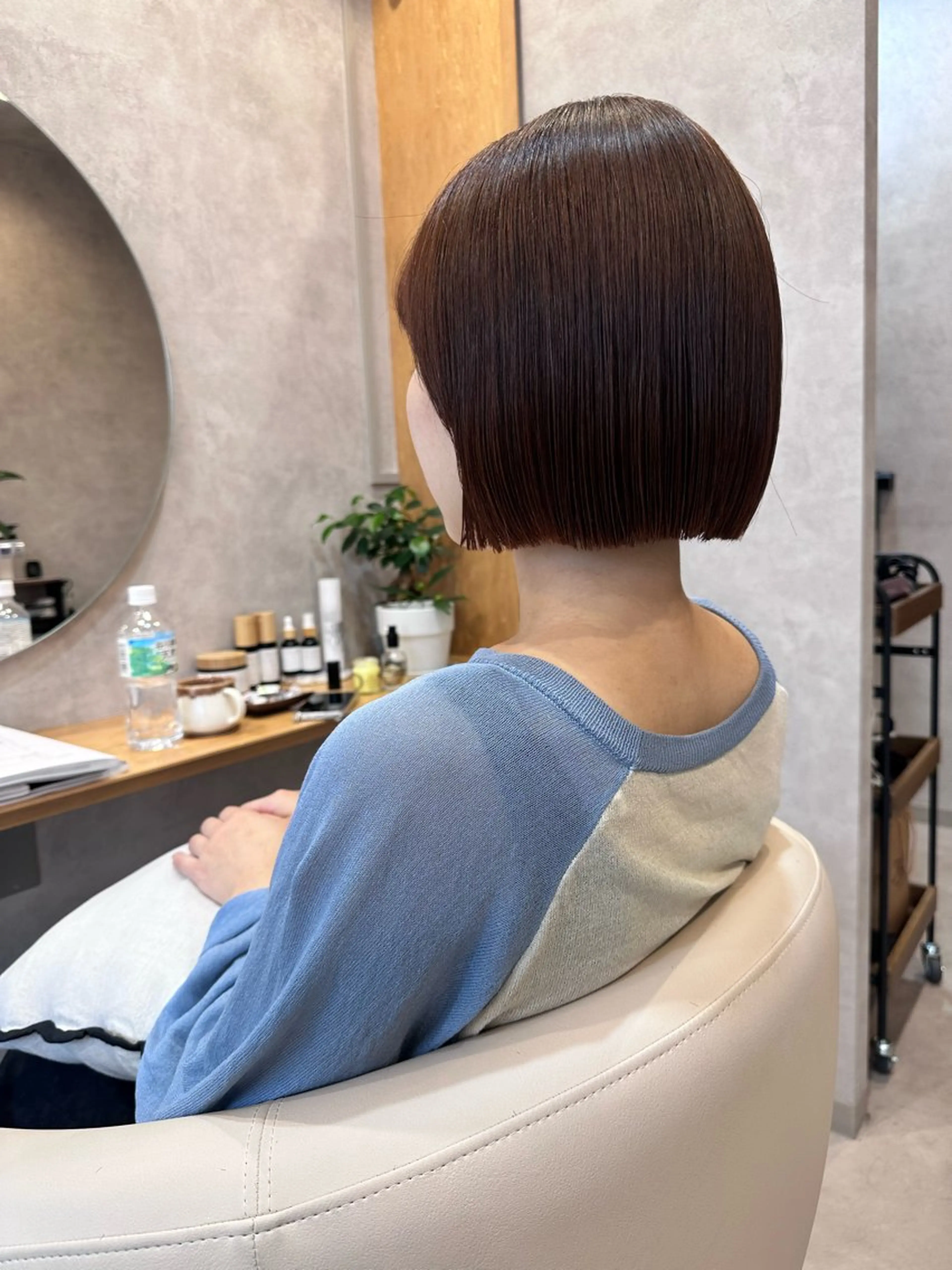 ショート パーマ カット 縮毛矯正 トリートメント 高橋友里亜 /フリーランスのヘアスタイル