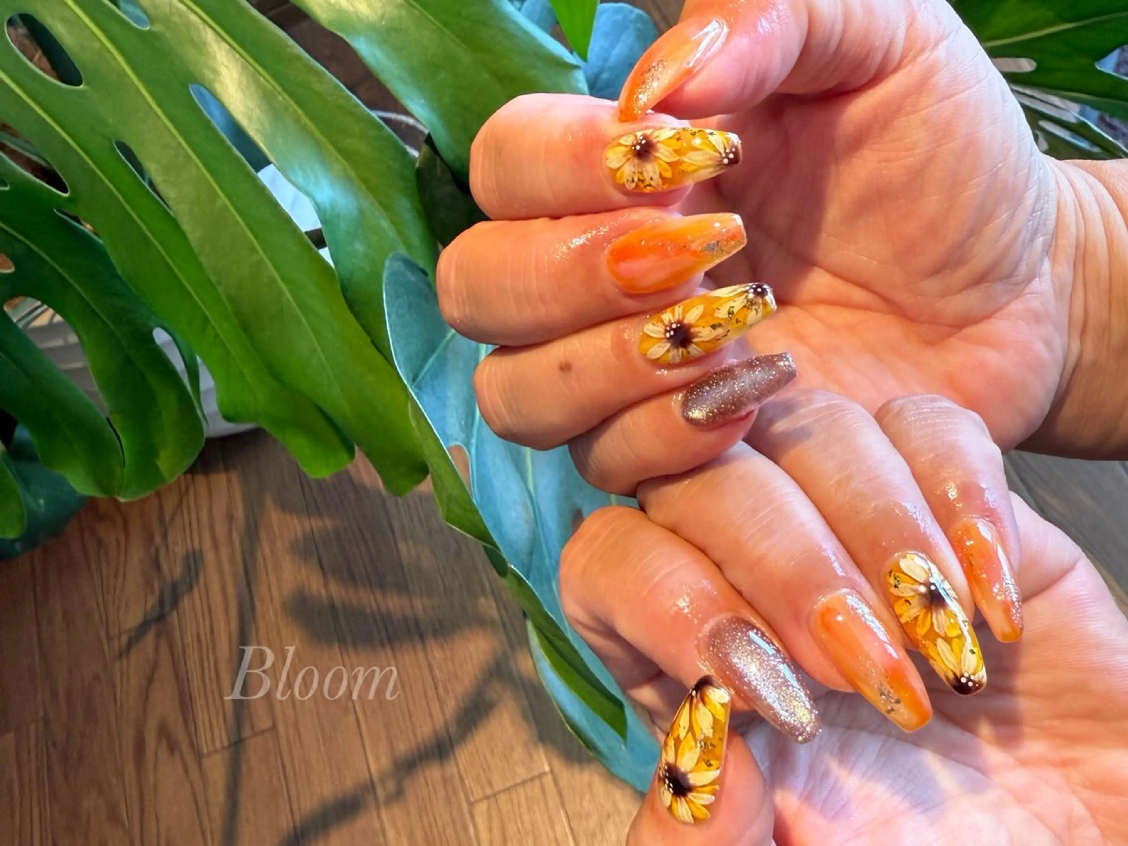 ネイル ハンドネイル Bloom a nail studio所属・松下 未来のネイルデザイン