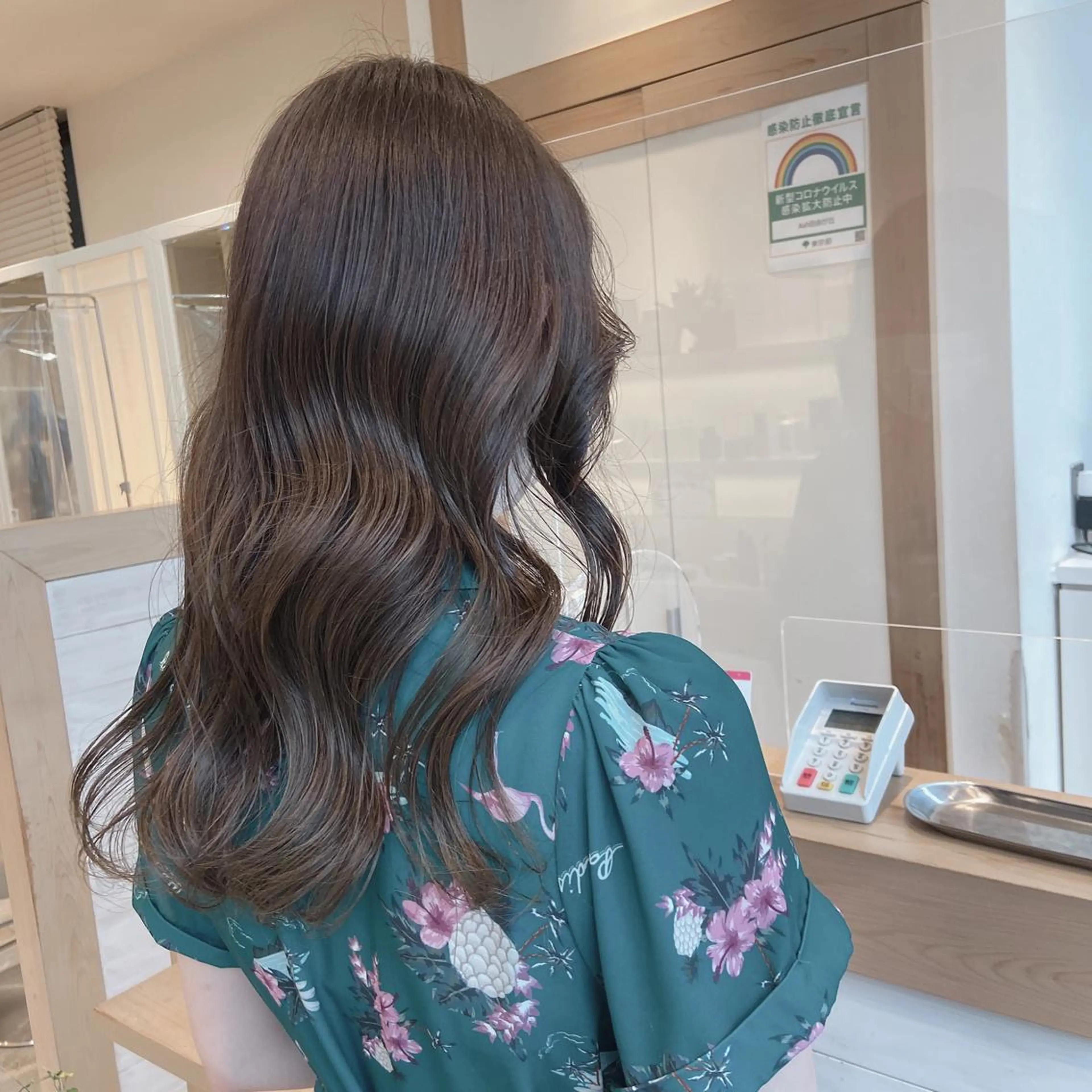 ロング カラー ヘアアレンジ ヘアカラー トリートメント Mirai 🧸のヘアスタイル