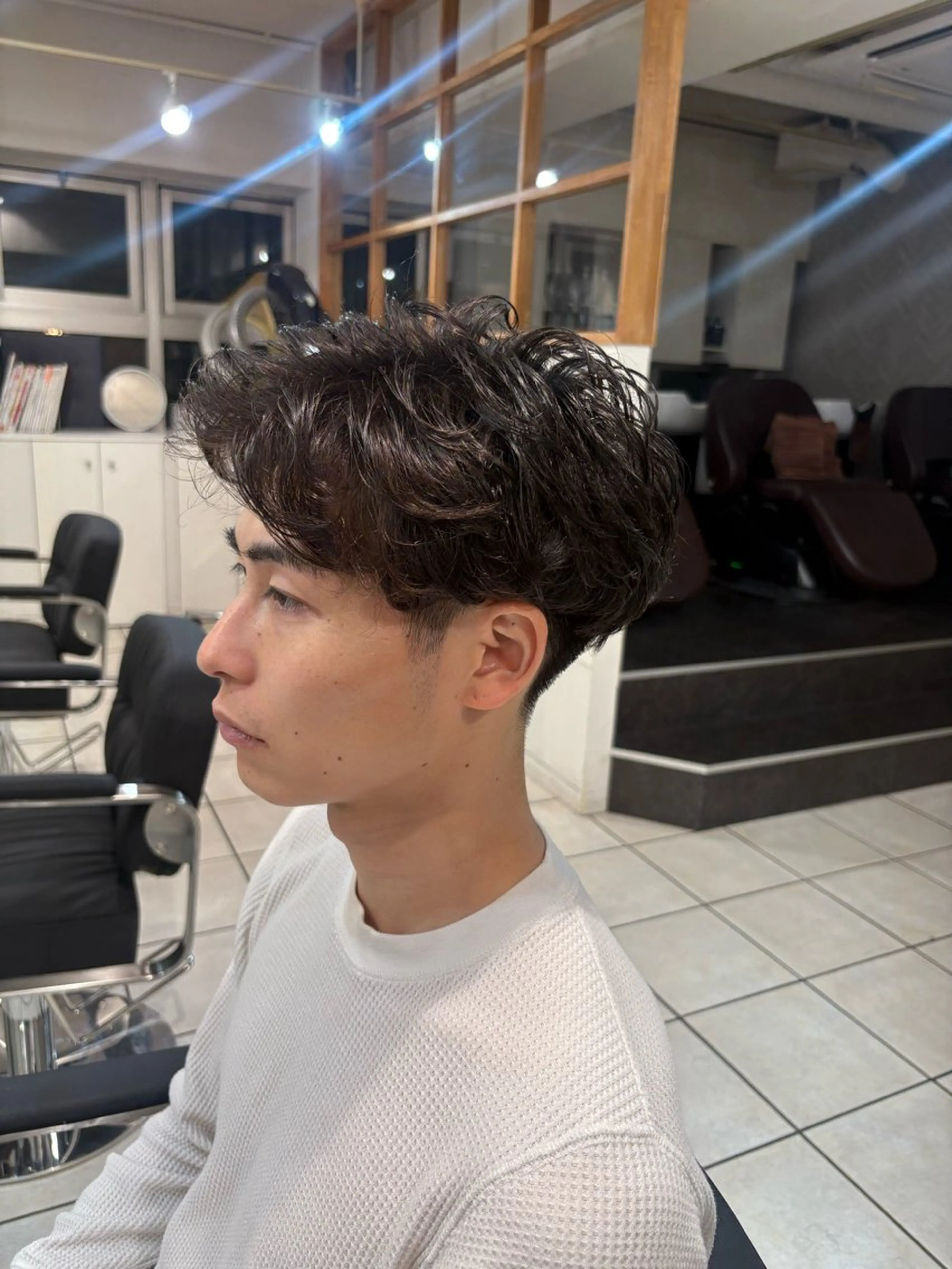 【19時30分以降限定！】 メンズパーマモデル募集します！(カットは応相談 料金は変わりません)の写真