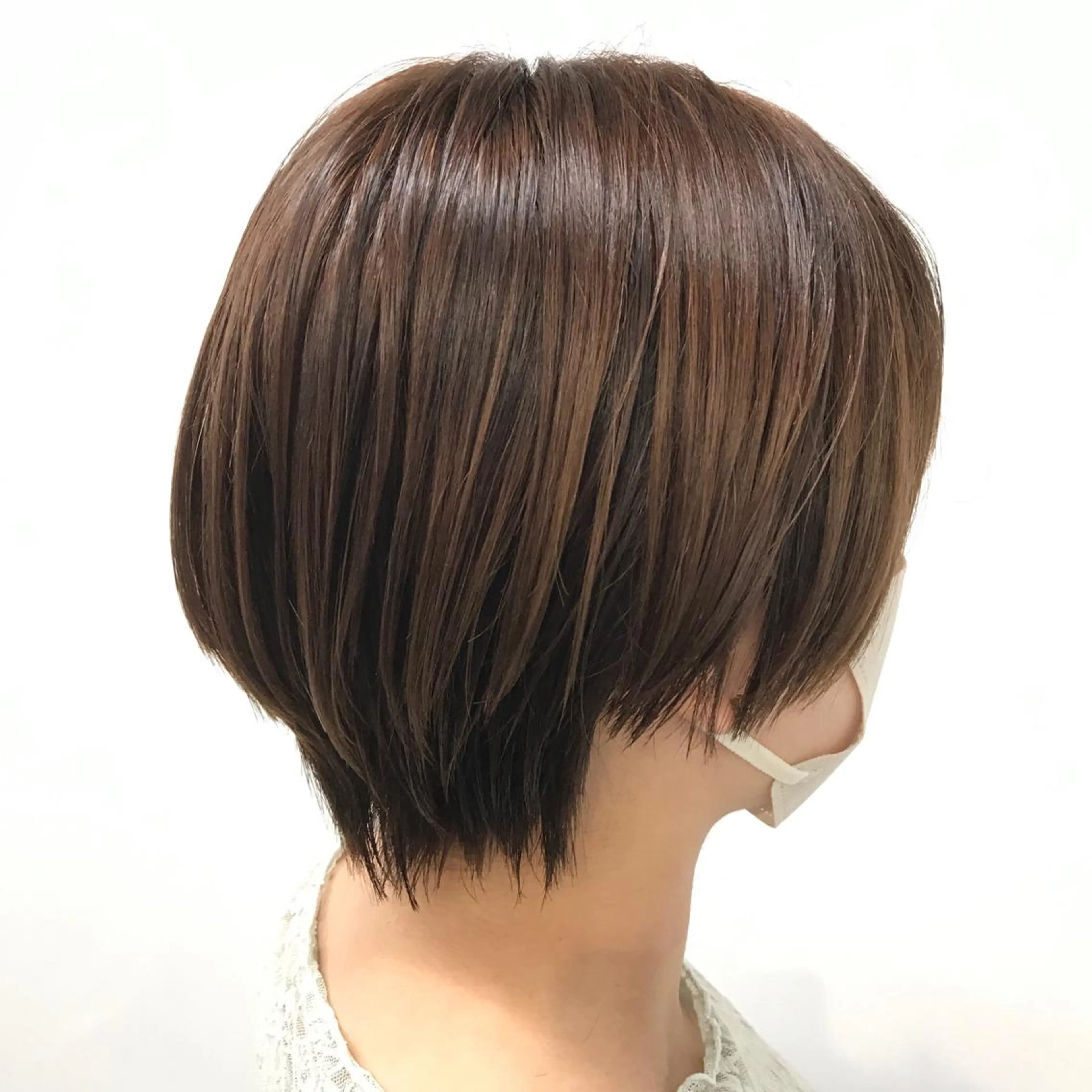 ショート カラー アッシュ ベージュカラー イルミナカラー ショートヘア カット ヘアカラー ショート/グレージュ 鈴木春樹のヘアスタイル