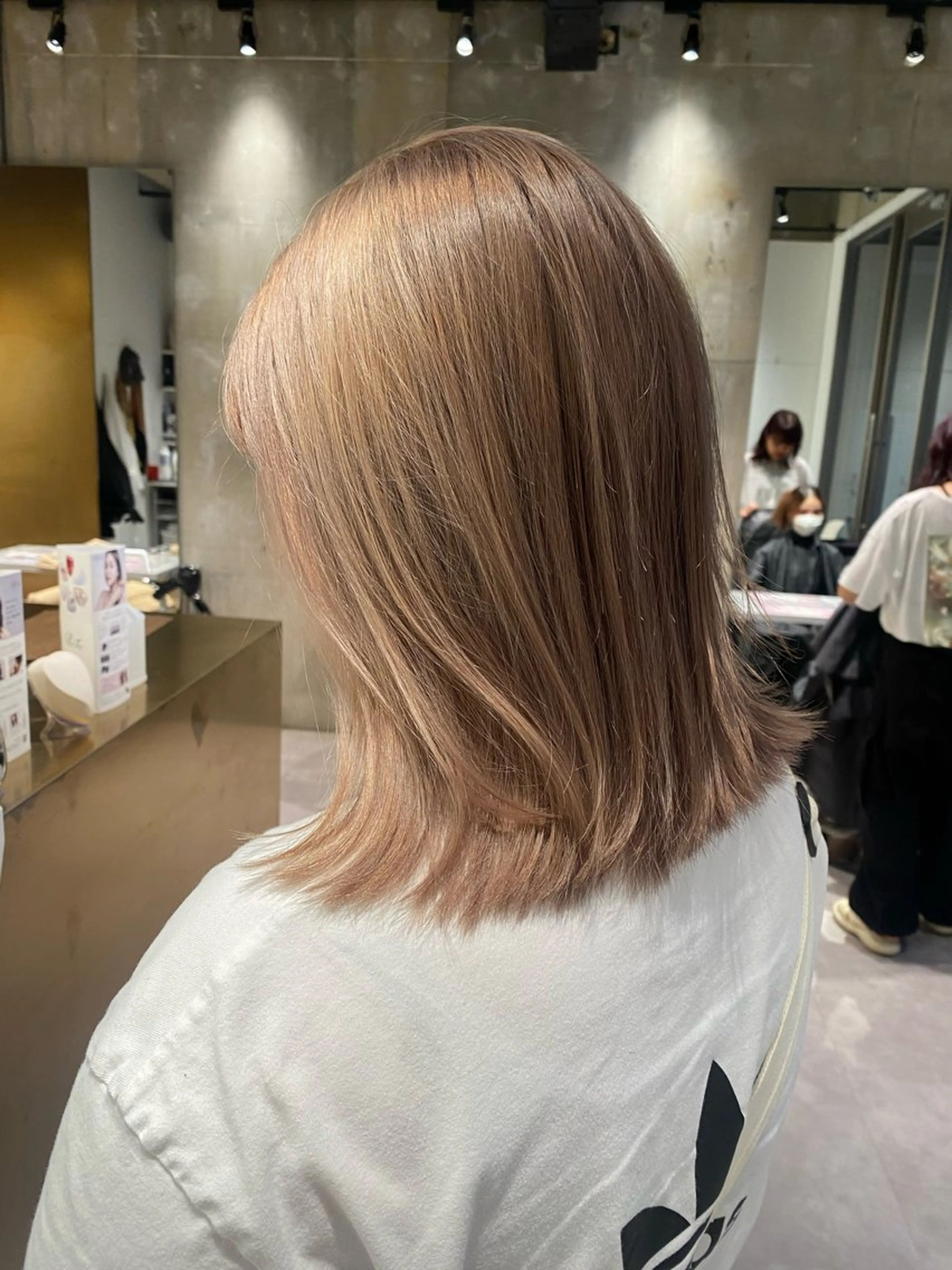 ミディアム カラー ヘアカラー 艶カラー ⋆✦ HIROMIのヘアスタイル