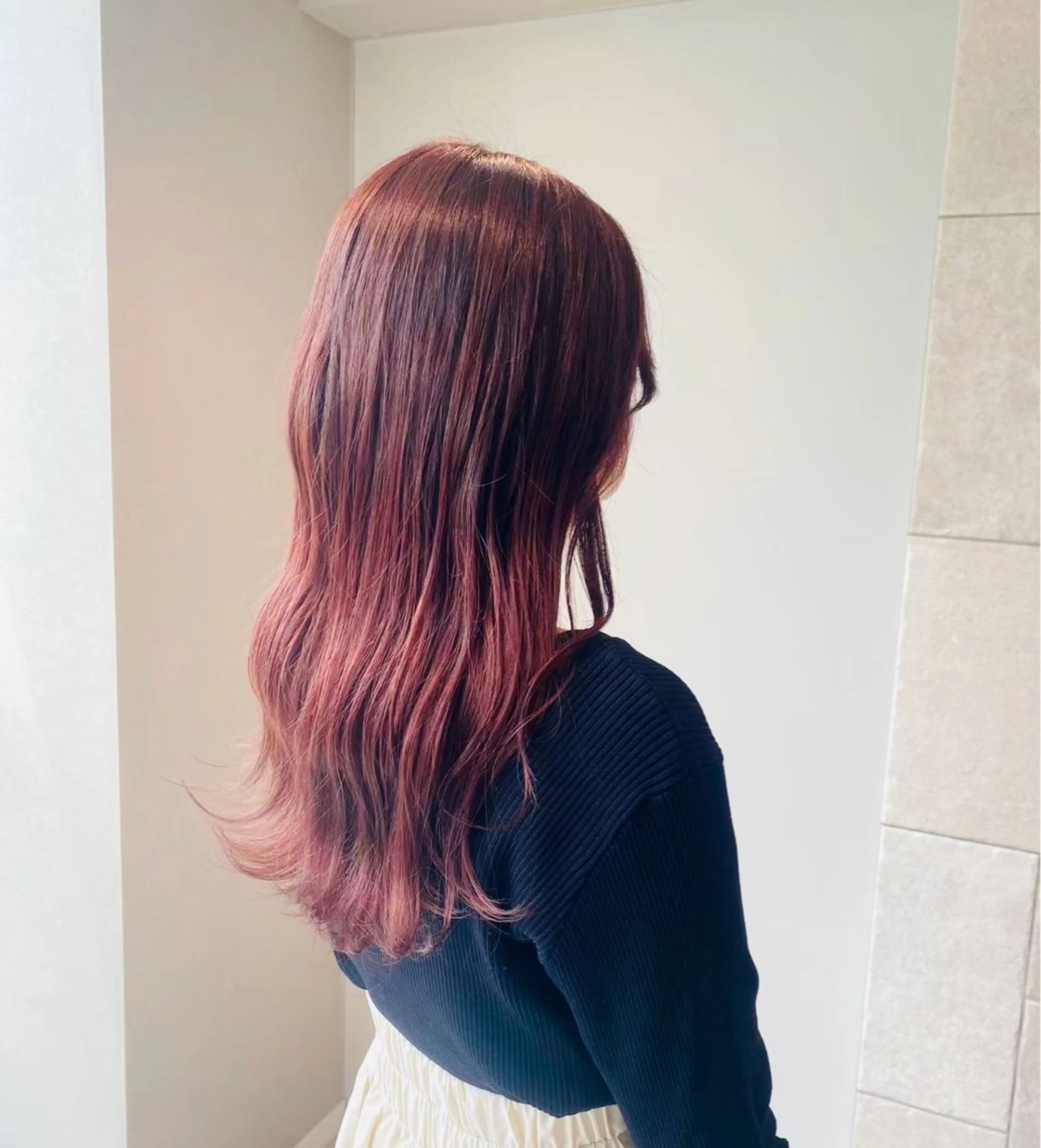 【🩷秋冬と言えばのトレンドカラーを🩷】✨️ブリーチなし透明感暖色カラー限定ダブルカラー✨️✨️の写真