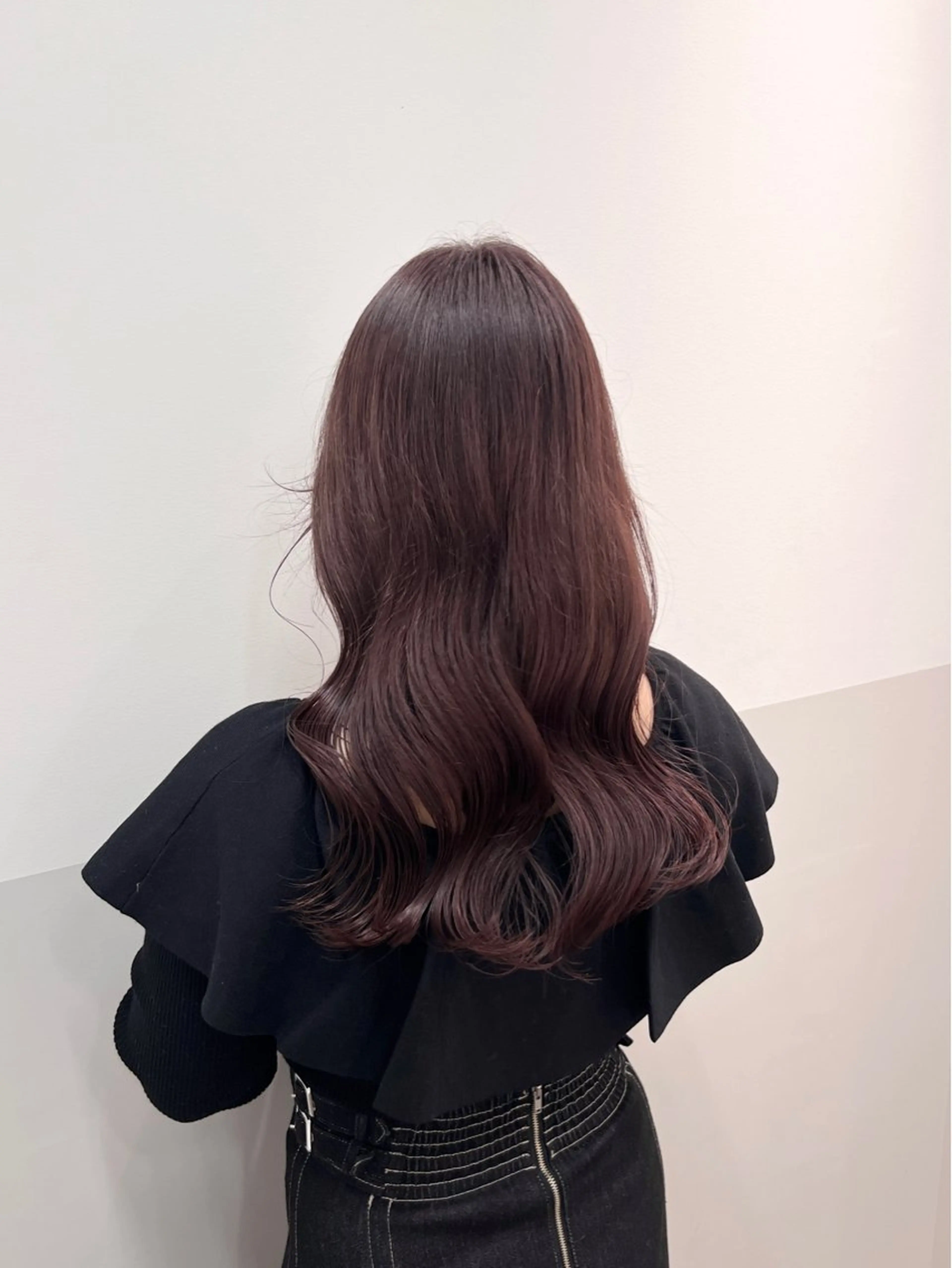 セミロング ヘアカラー トリートメント SALOWIN川崎所属・似合わせレイヤー♡ 美髪縮毛矯正♡ミナエのヘアスタイル